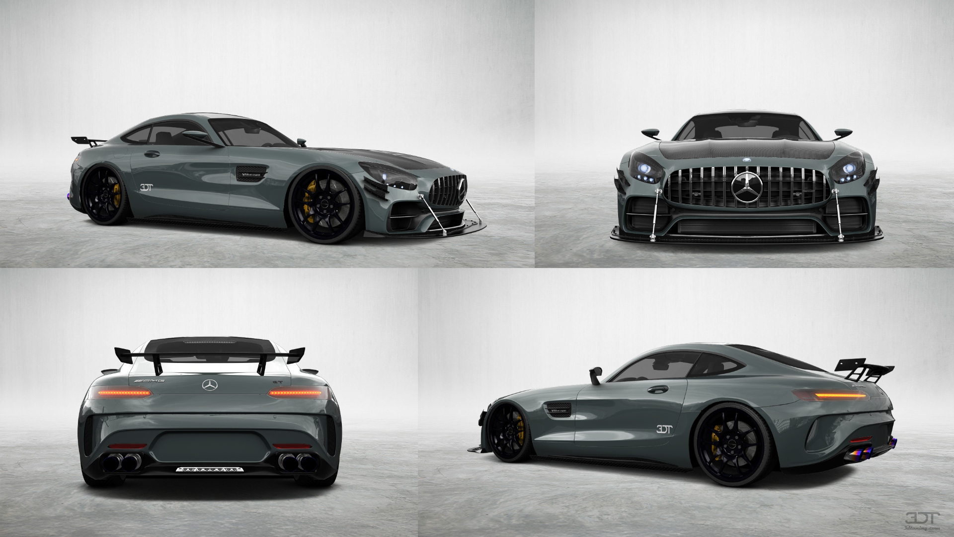 Mercedes AMG GT 2 door fastback coupe 2016