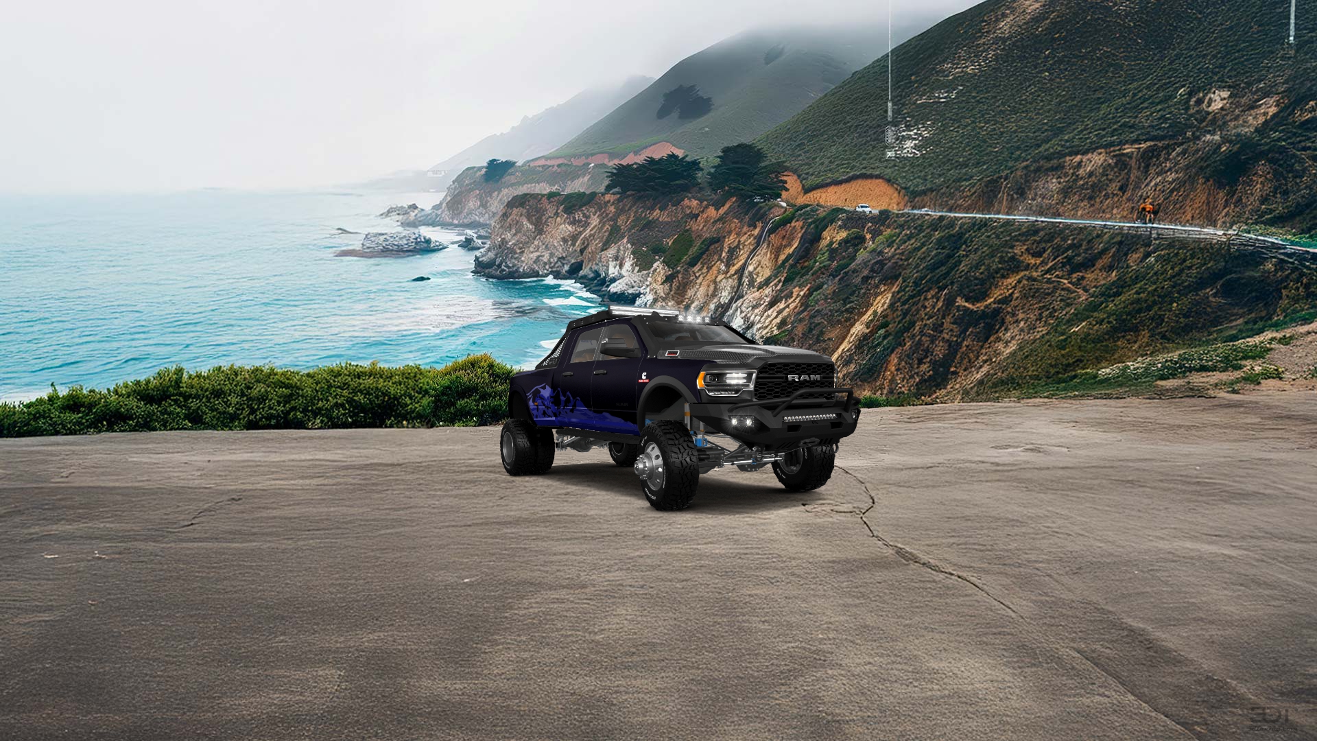 Dodge Ram 3500 4 Door pickup truck 2020 tuning