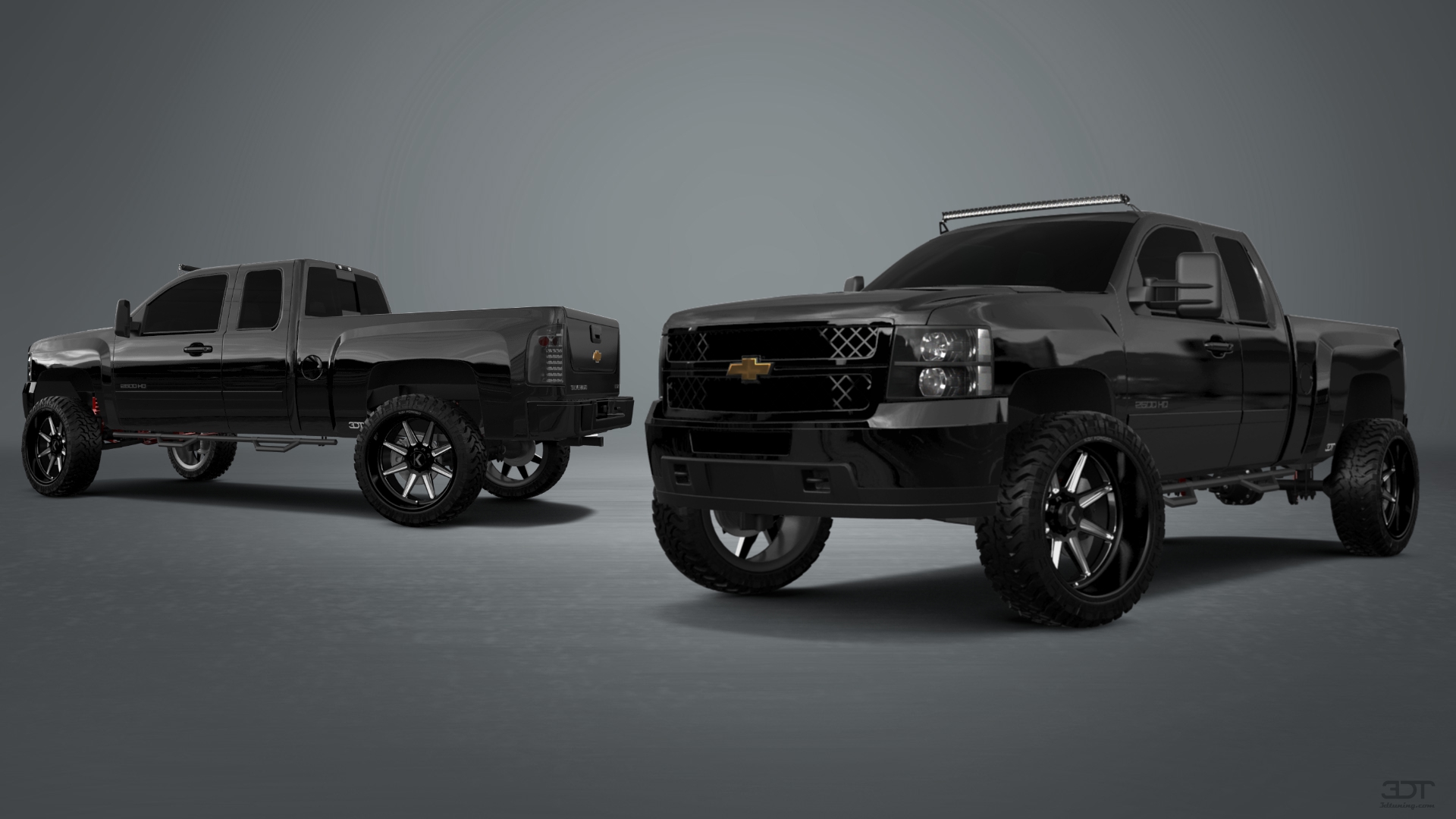 Chevrolet Silverado 2500 HD Extended Cab Pickup Truck 2007