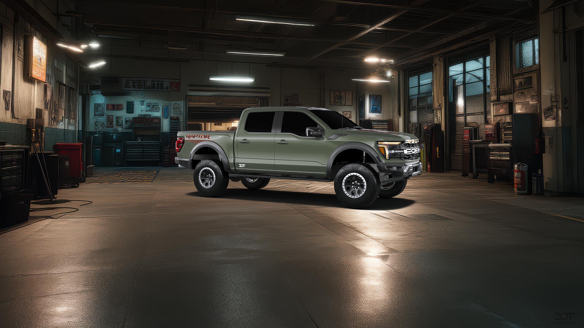 Ford F-150 Raptor 4 Door pickup truck 2024 tuning