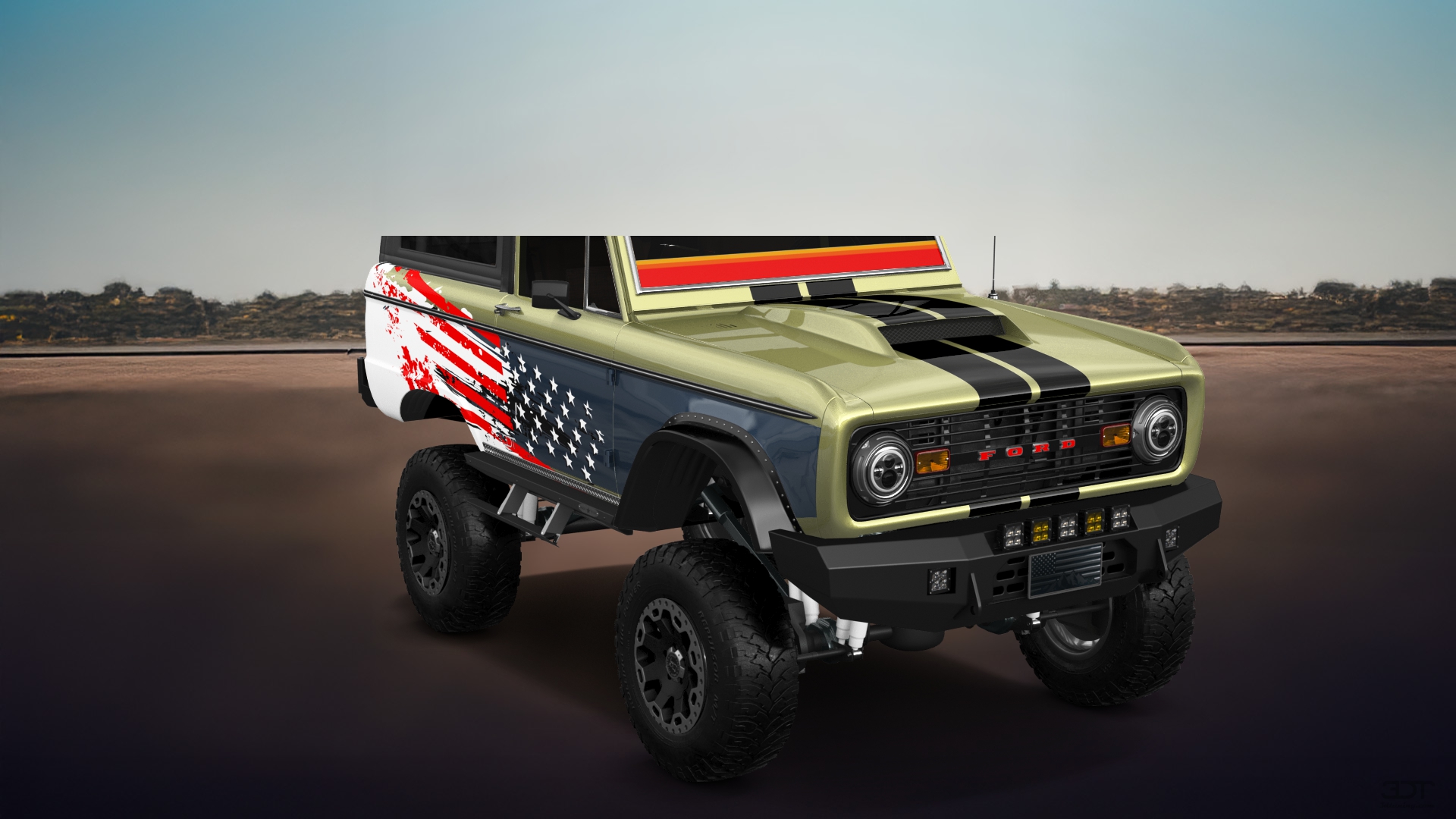Ford Bronco 3 Door SUV 1965 tuning