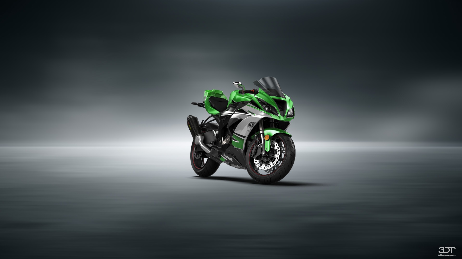Kawasaki Ninja ZX 6R Sport Bike 2015 tuning