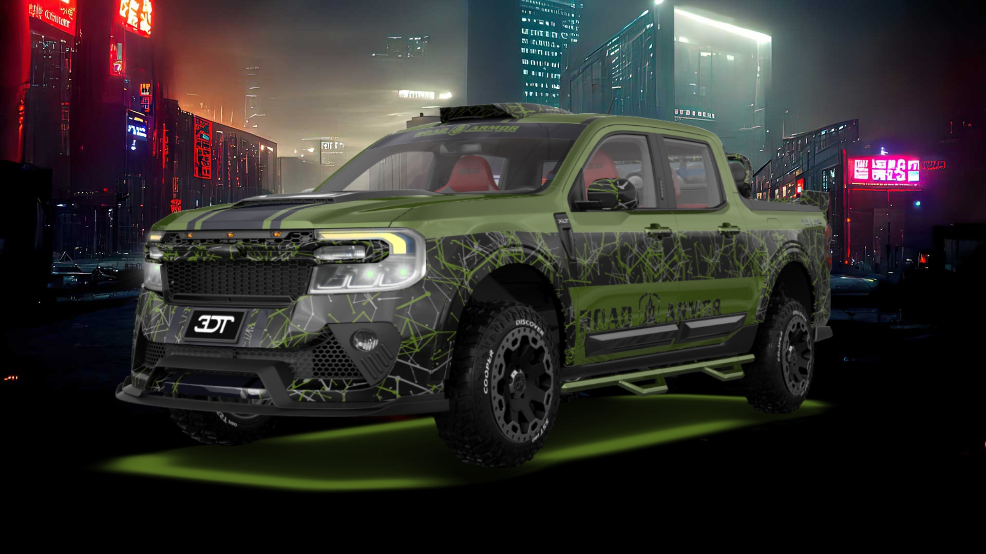 Ford Maverick 4 Door pickup truck 2022 tuning