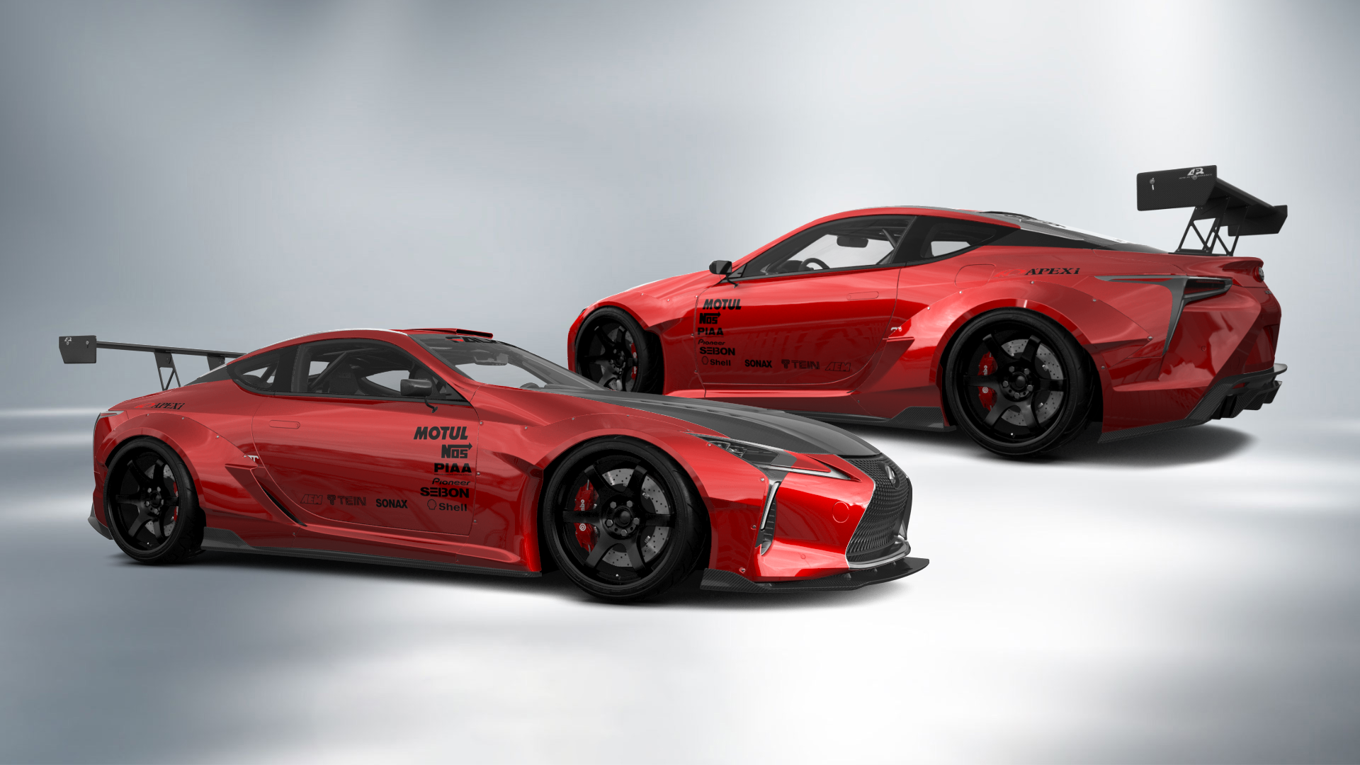 Lexus LC500 2 door fastback coupe 2017