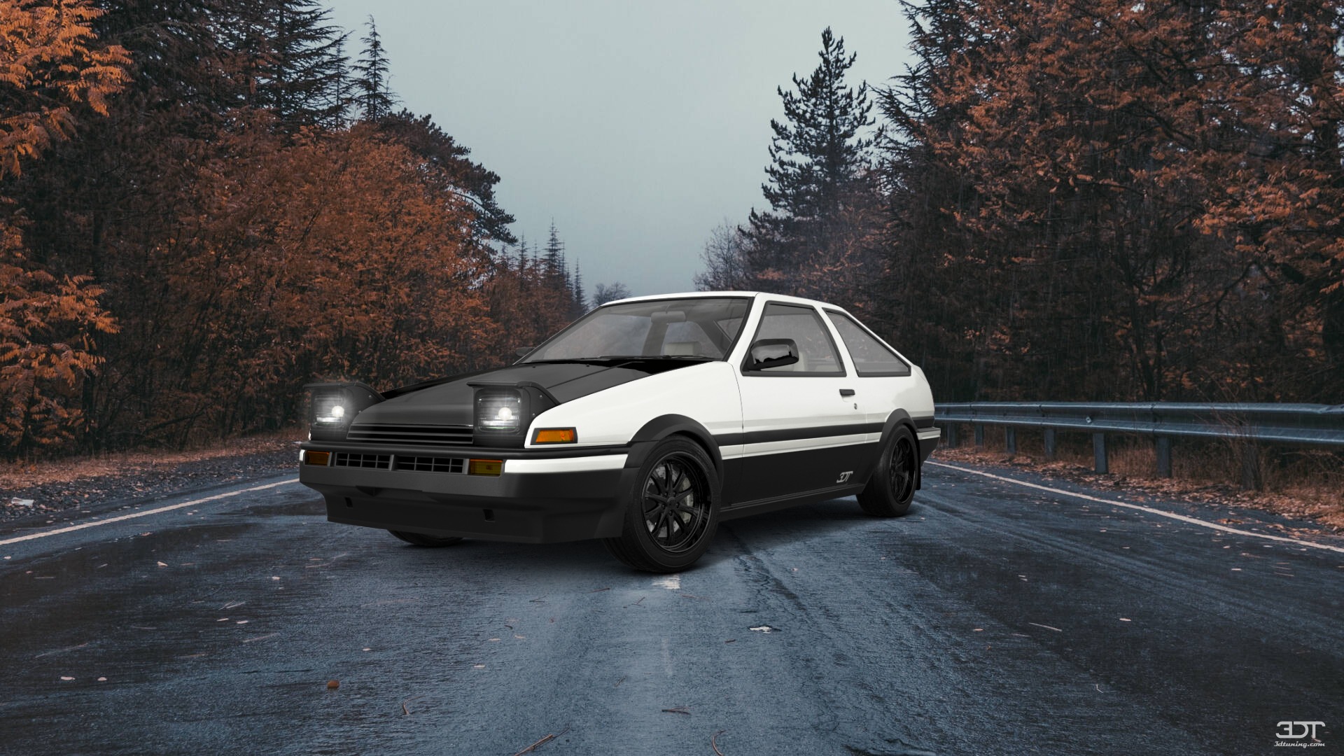 Toyota AE86 3 Door Hatchback 1985 tuning