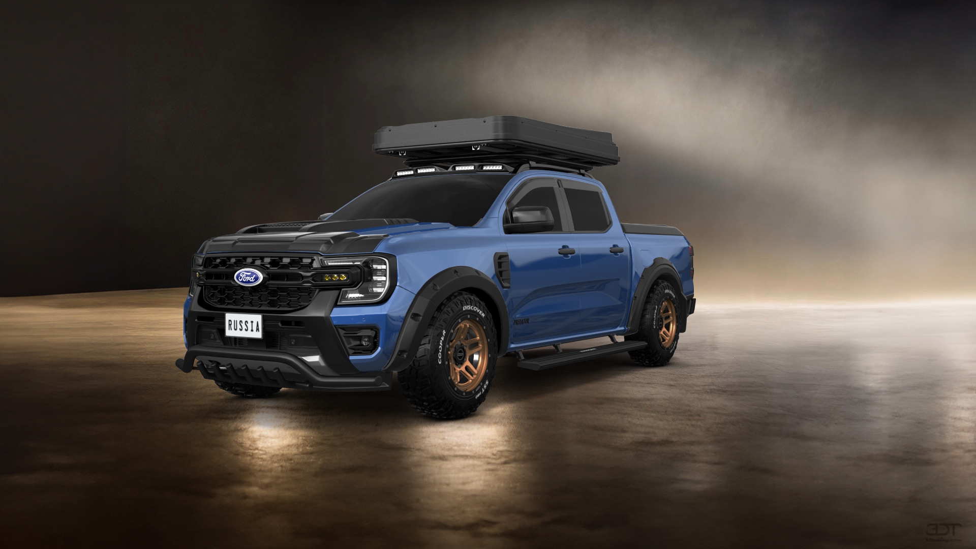 Ford Ranger 4 Door pickup truck 2022 tuning