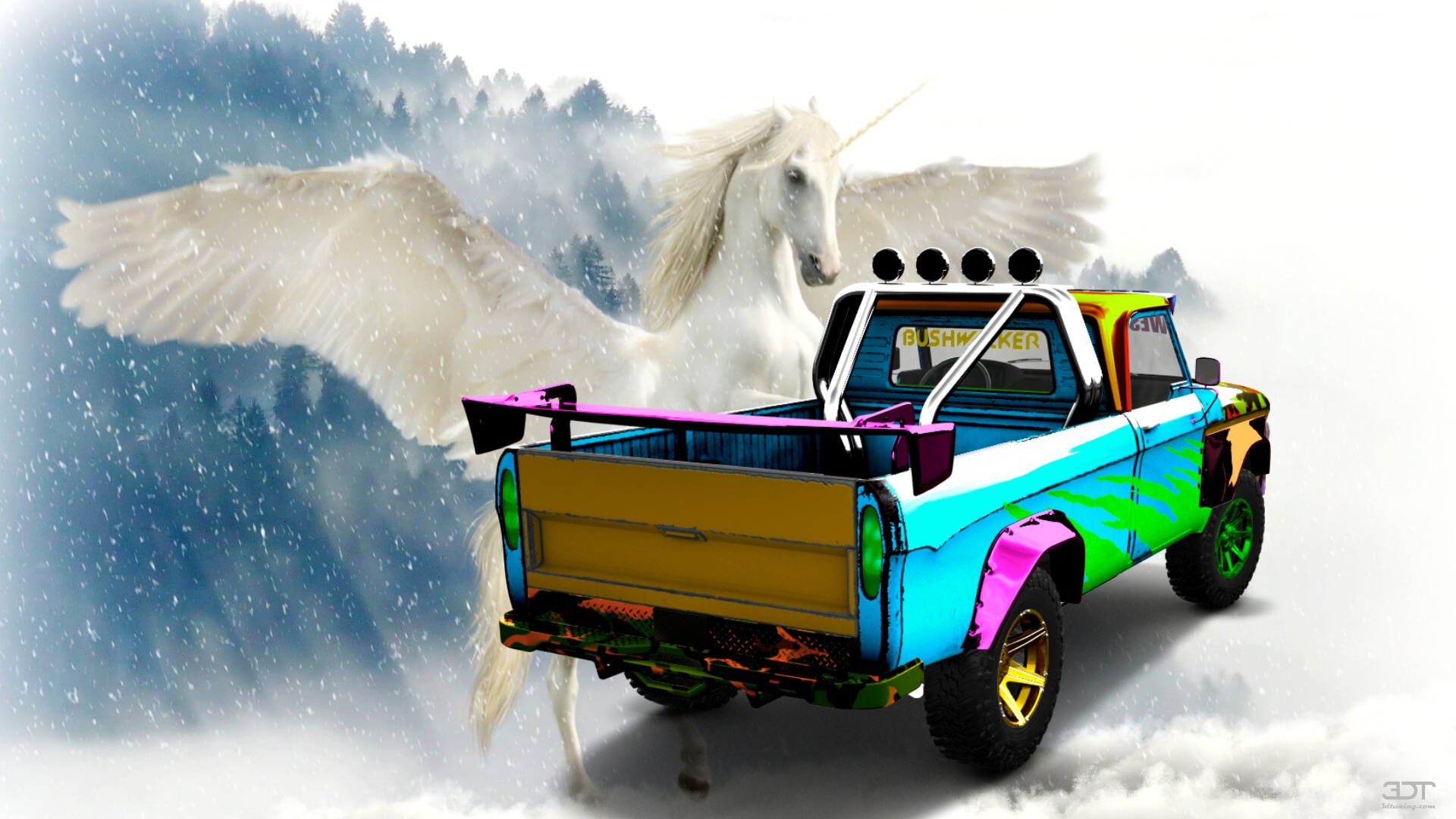 Dodge Power Wagon W200 2 Door pickup truck 1966 Images