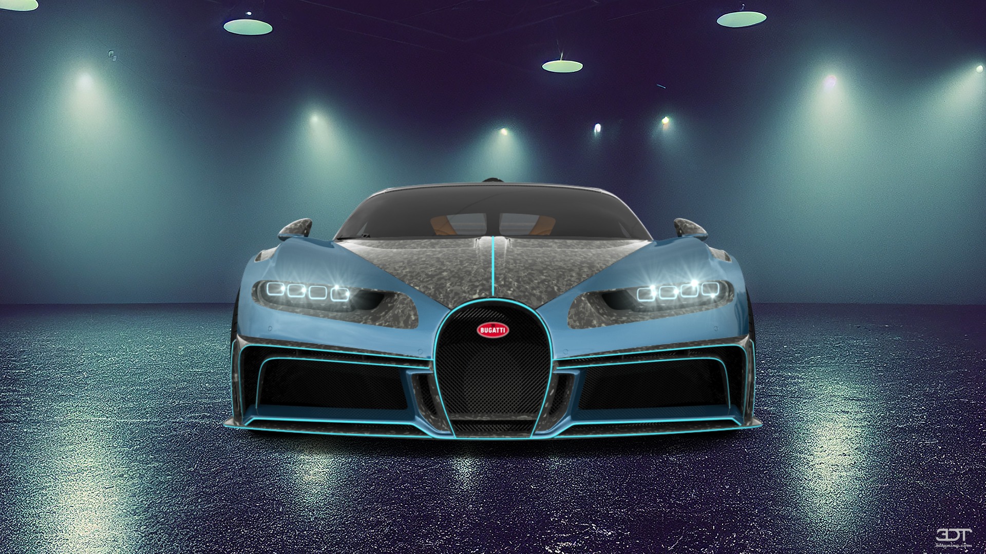Bugatti Chiron 2 Door Coupe 2016 tuning