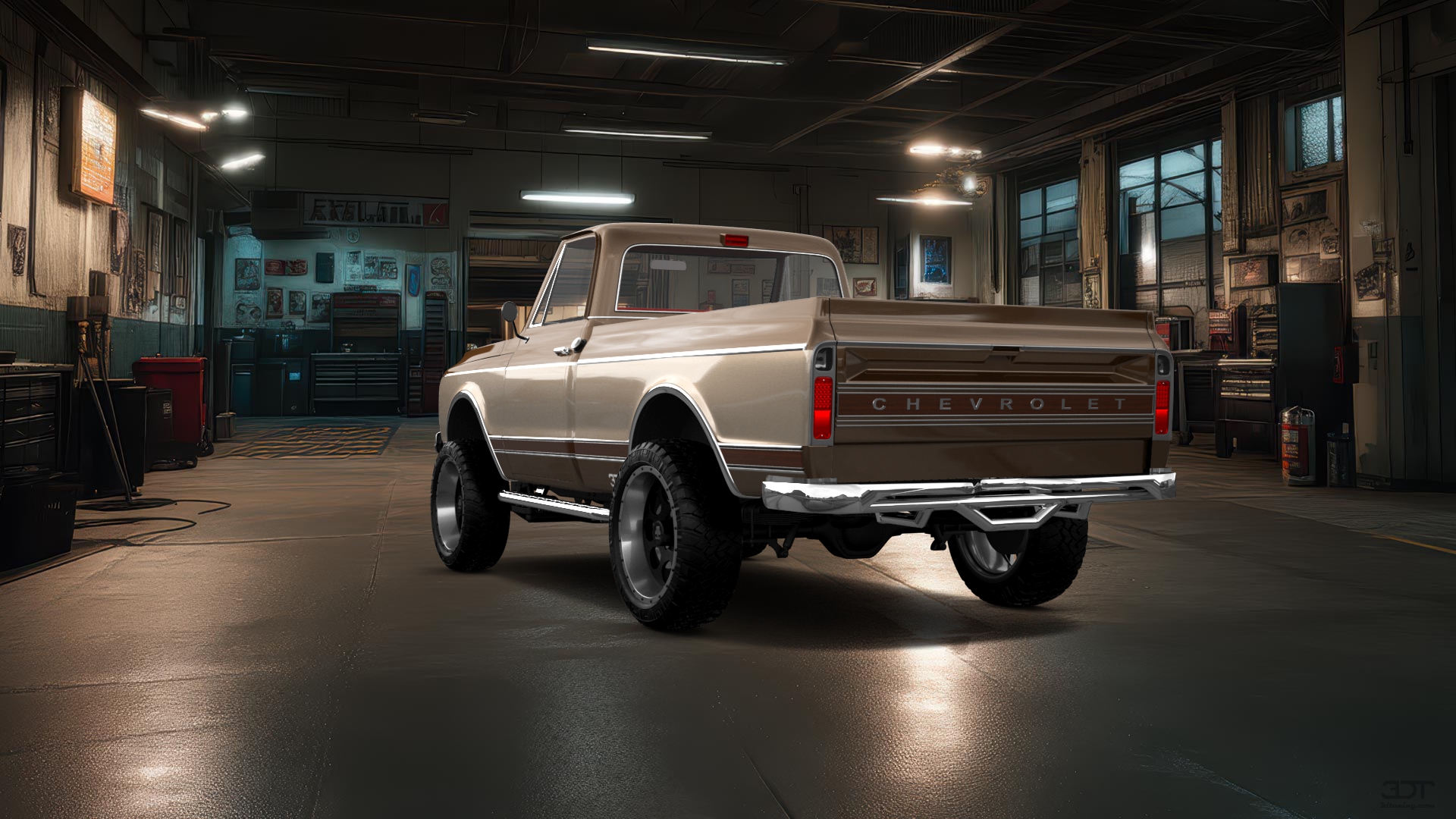 Chevrolet C-10 Cheyenne 2 Door pickup truck 1972 Images
