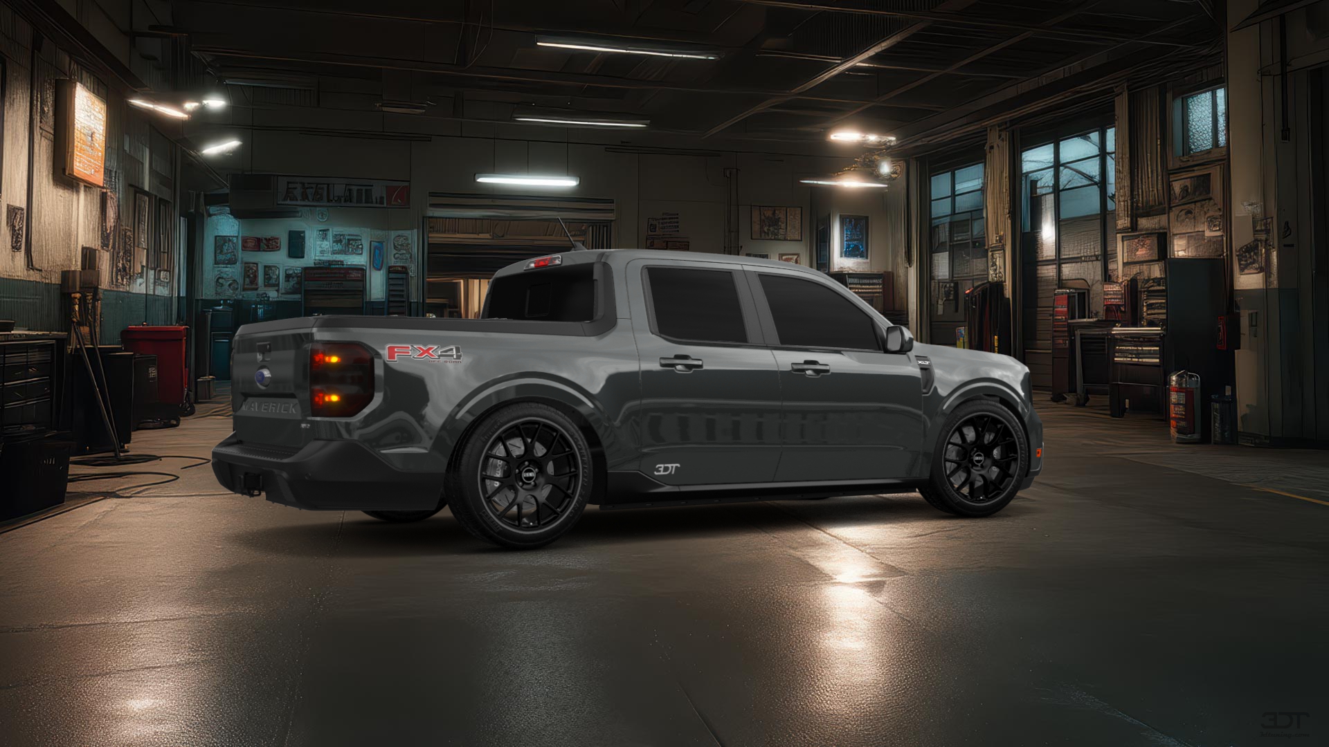 Ford Maverick 4 Door pickup truck 2022 tuning