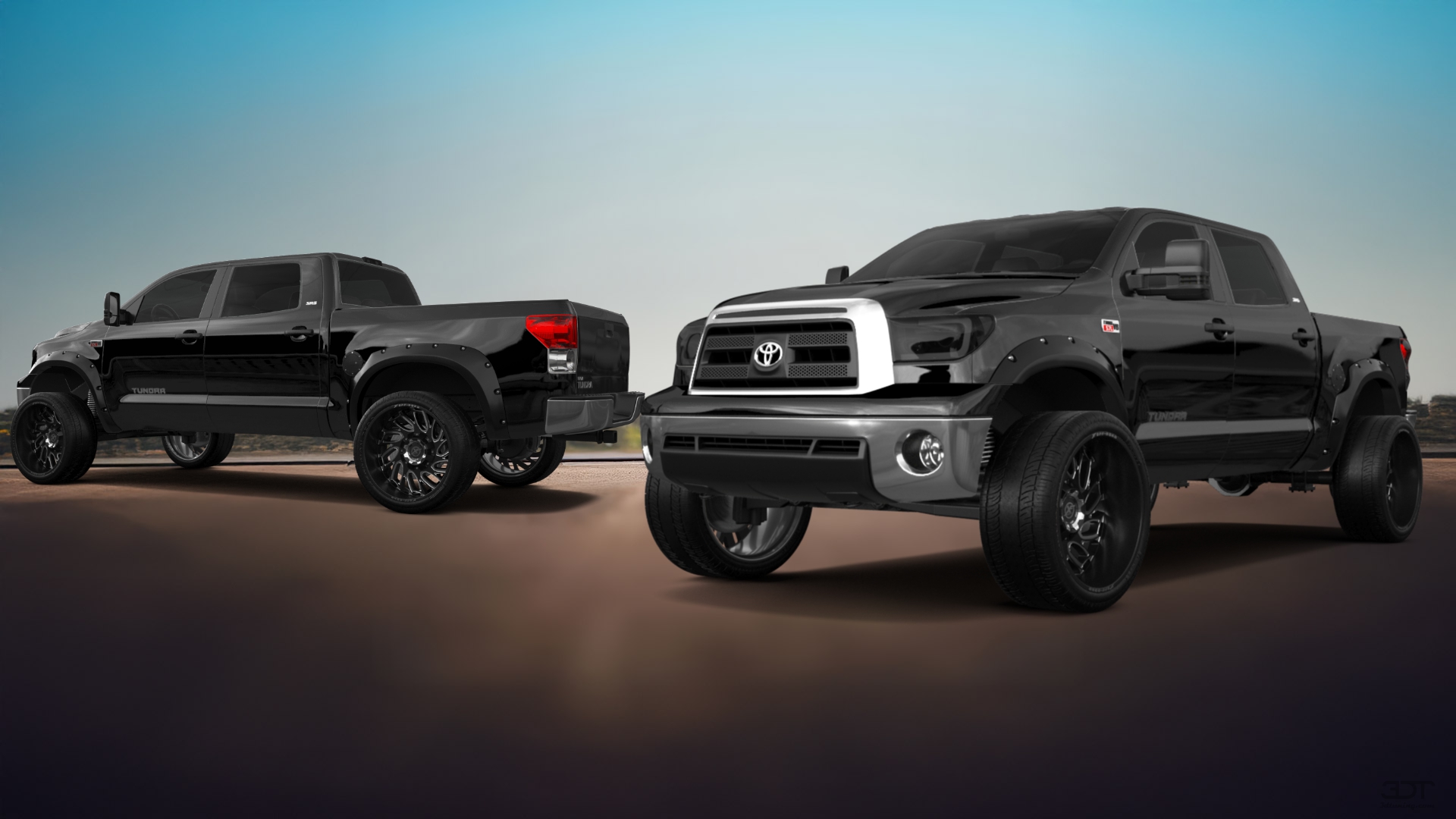 Toyota Tundra 5.5 ft box 4 Door pickup truck 2007