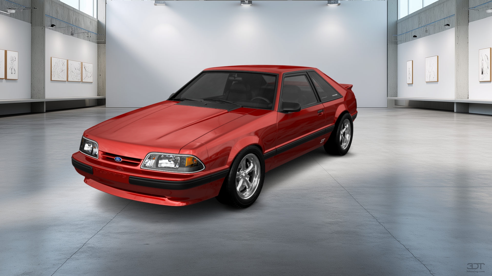 Ford Mustang 3 Door Hatchback 1988 tuning