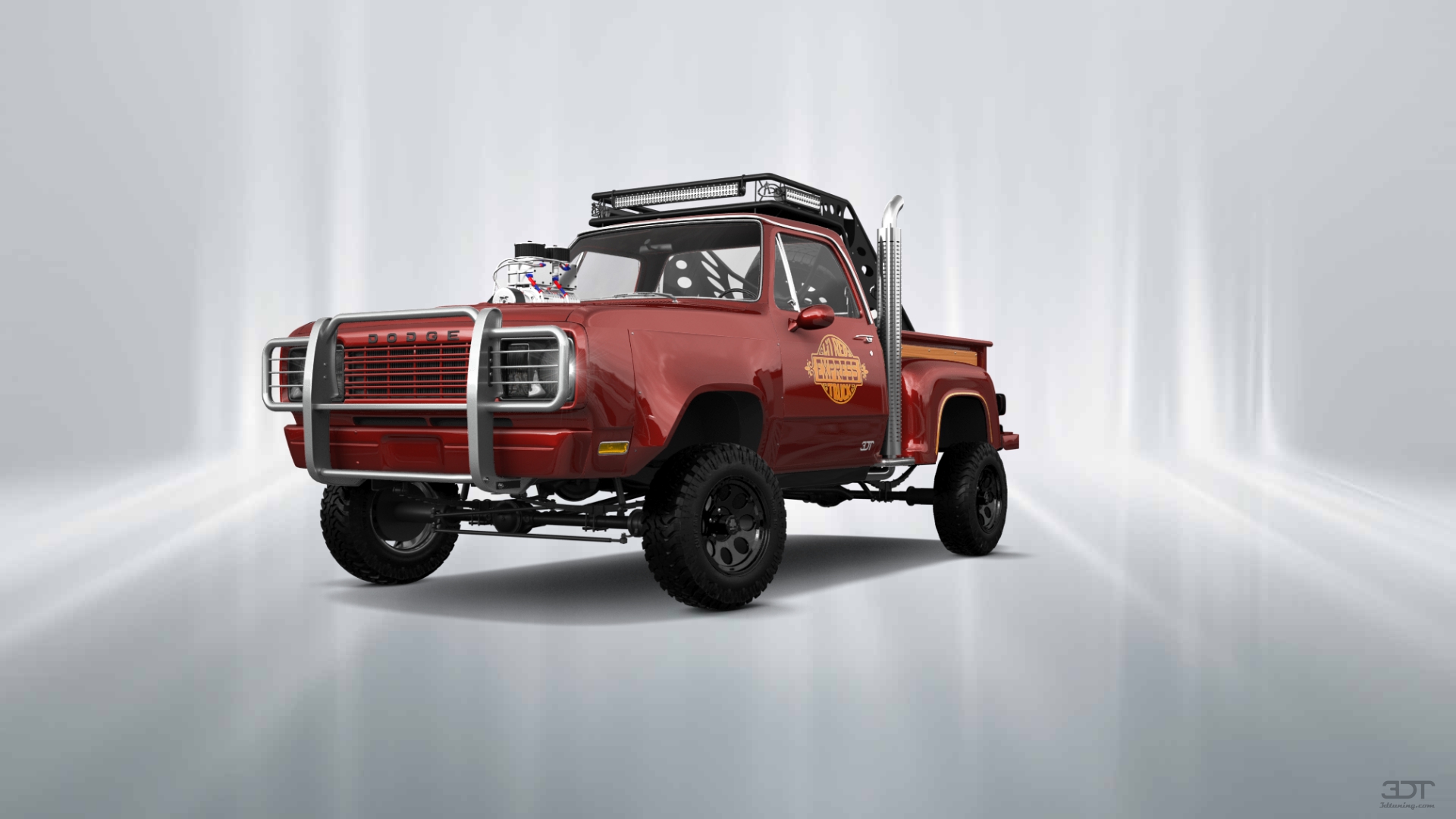 Dodge Lil Red Express 2 Door pickup truck 1978 tuning