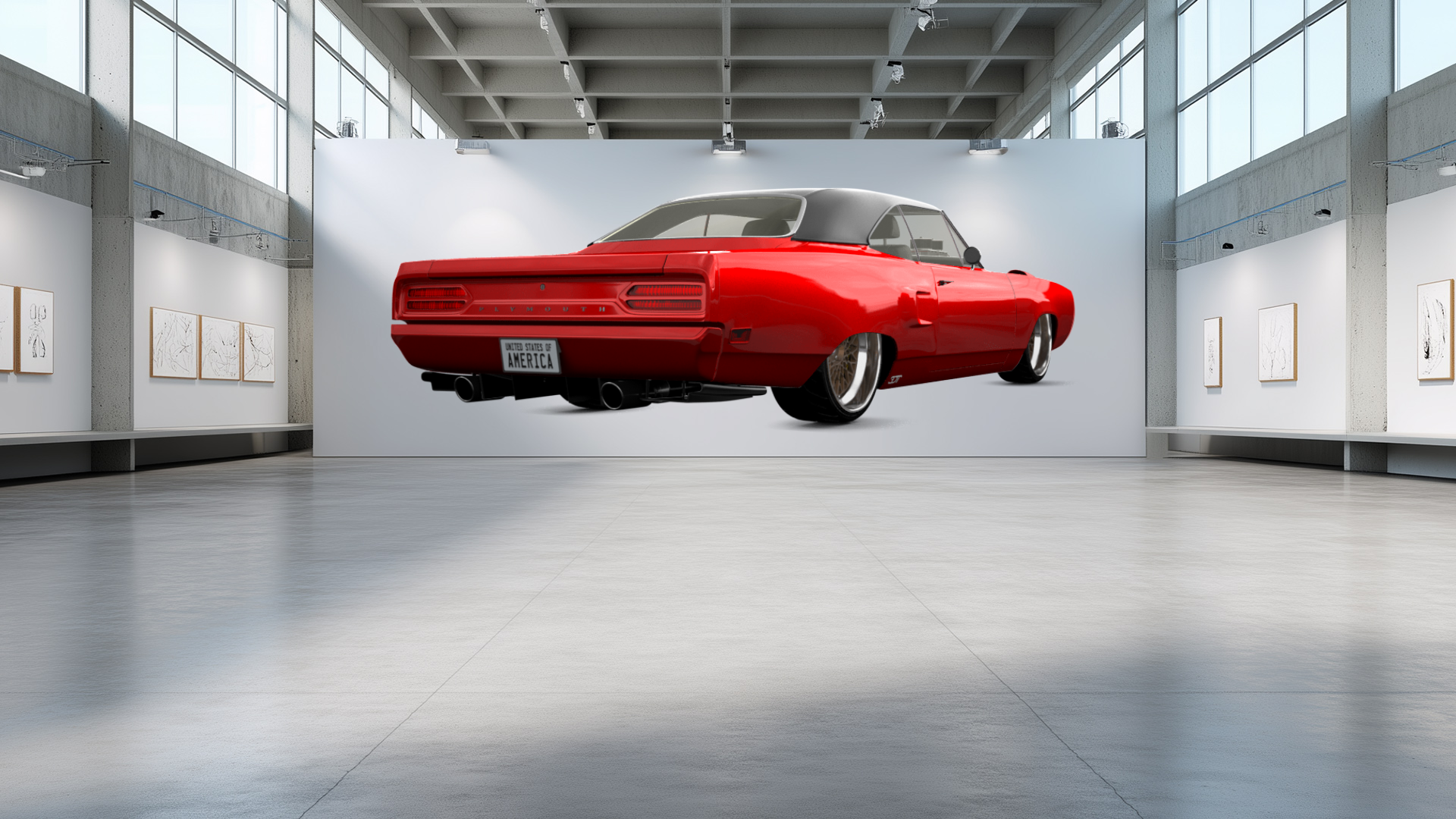 Plymouth Superbird 2 Door Coupe 1970 tuning