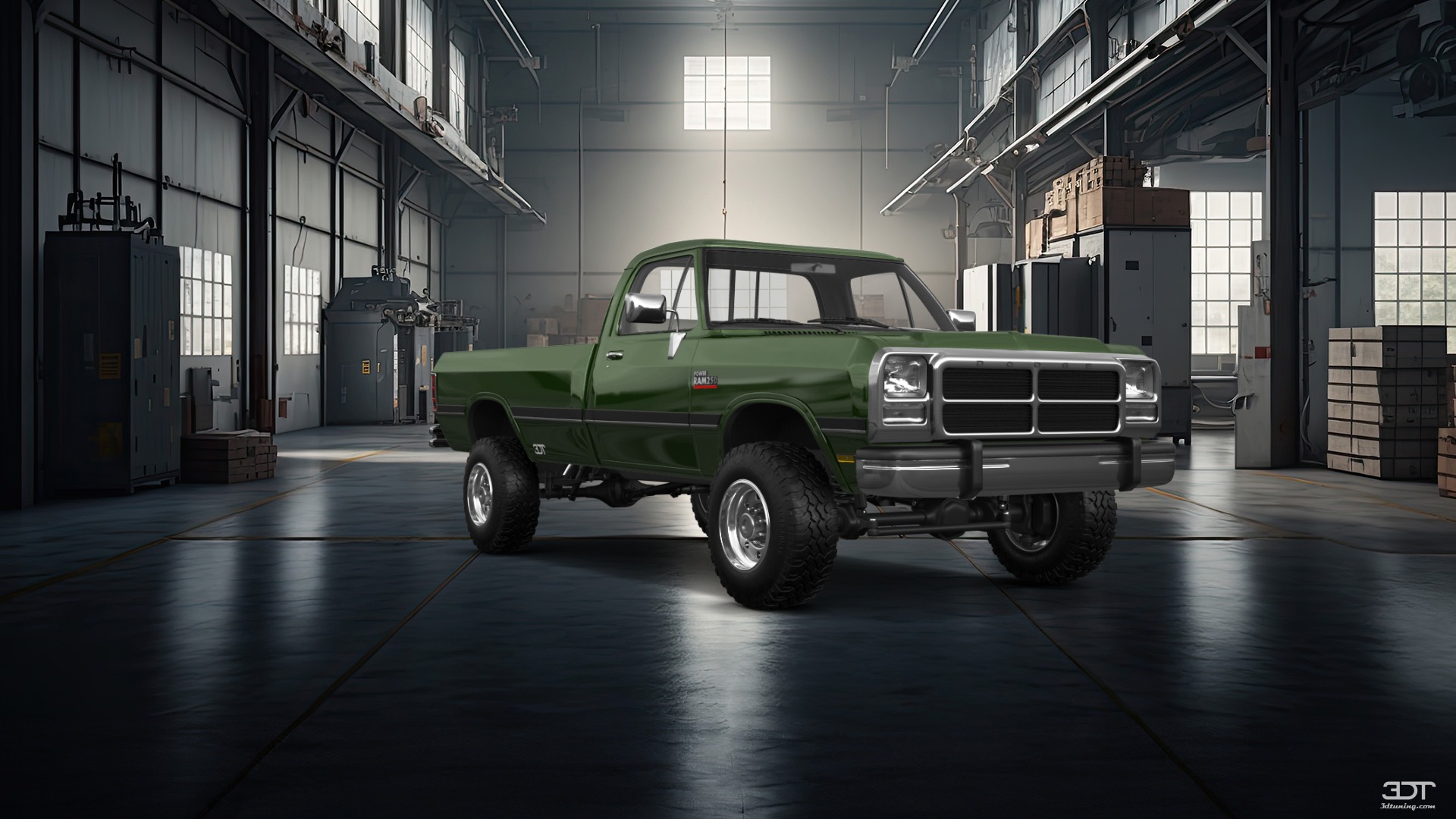 Dodge Ram 2 Door pickup truck 1991 tuning