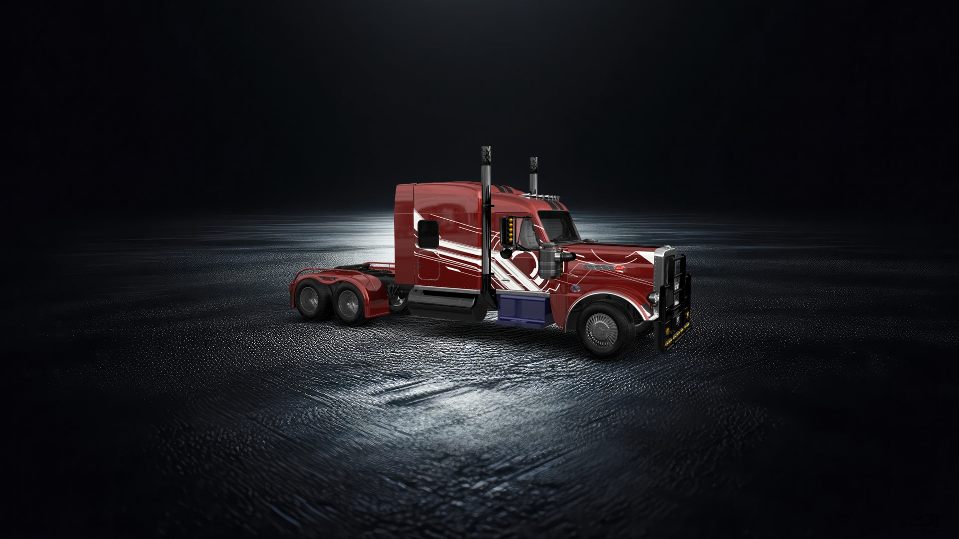 Peterbilt 589 Sleeper Cab Truck 2024 tuning