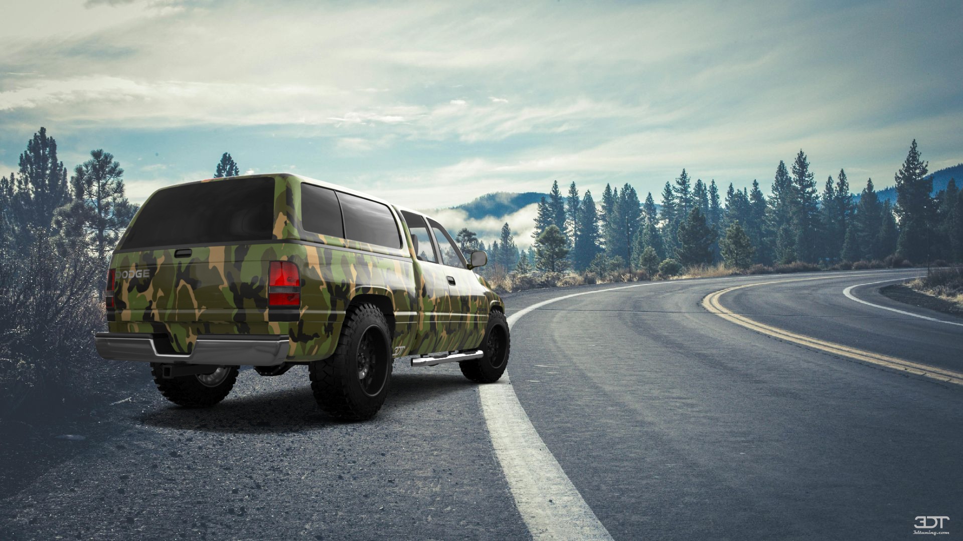 Dodge Ram 1500 Club Cab Pickup Truck 1999 tuning