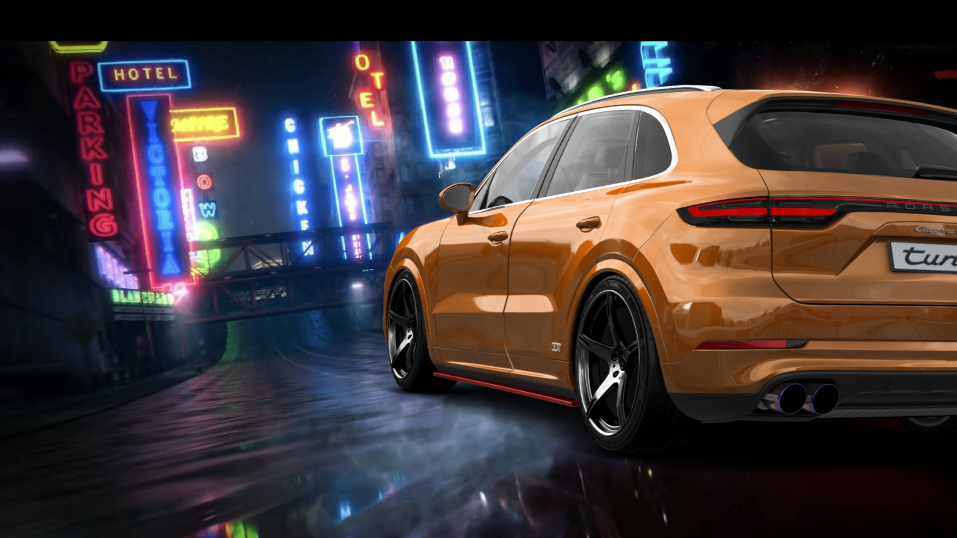Porsche Cayenne 5 Door SUV 2018 tuning