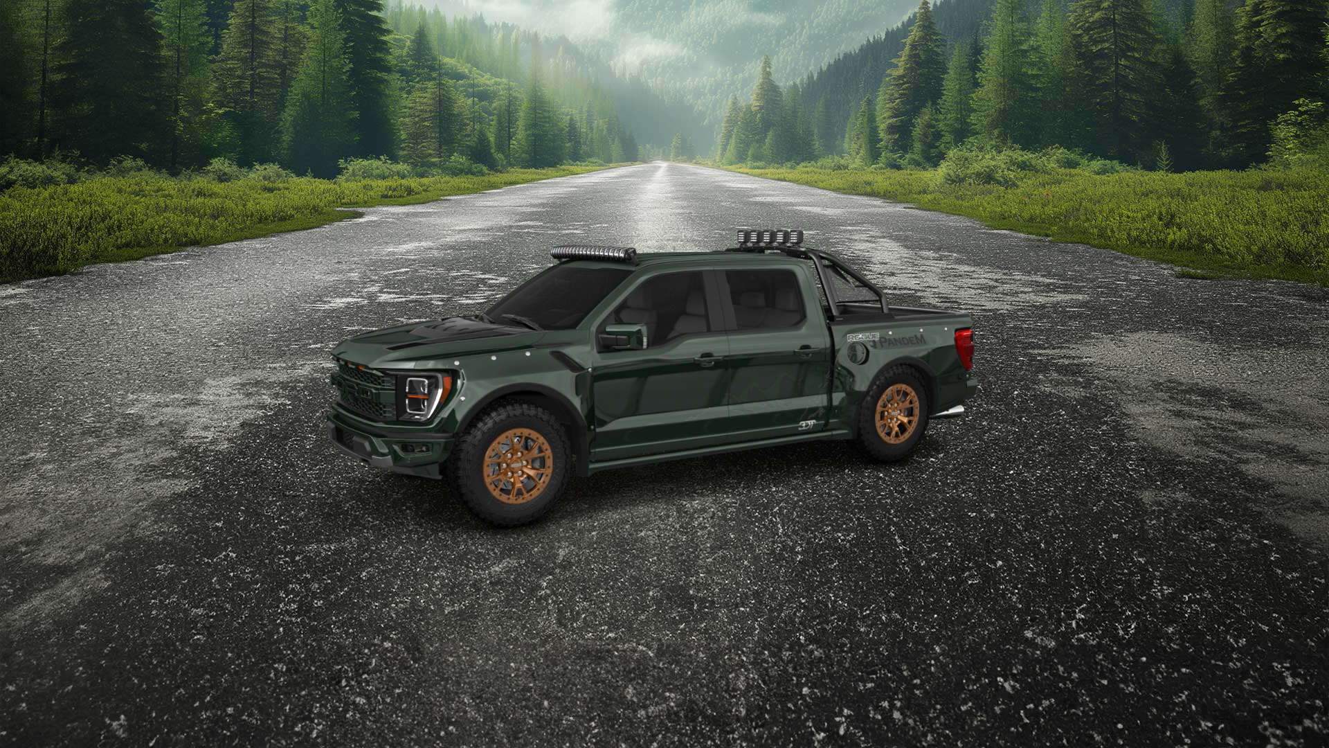 Ford F-150 Raptor 4 Door pickup truck 2021 tuning