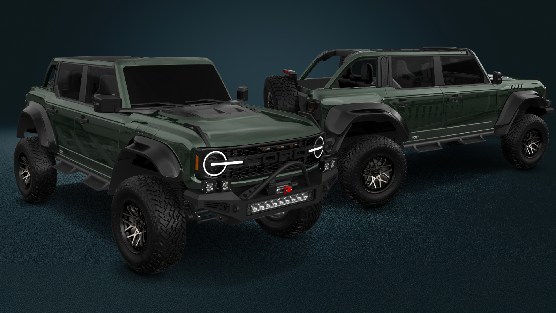 Ford Bronco Raptor 4 Door pickup truck 2022