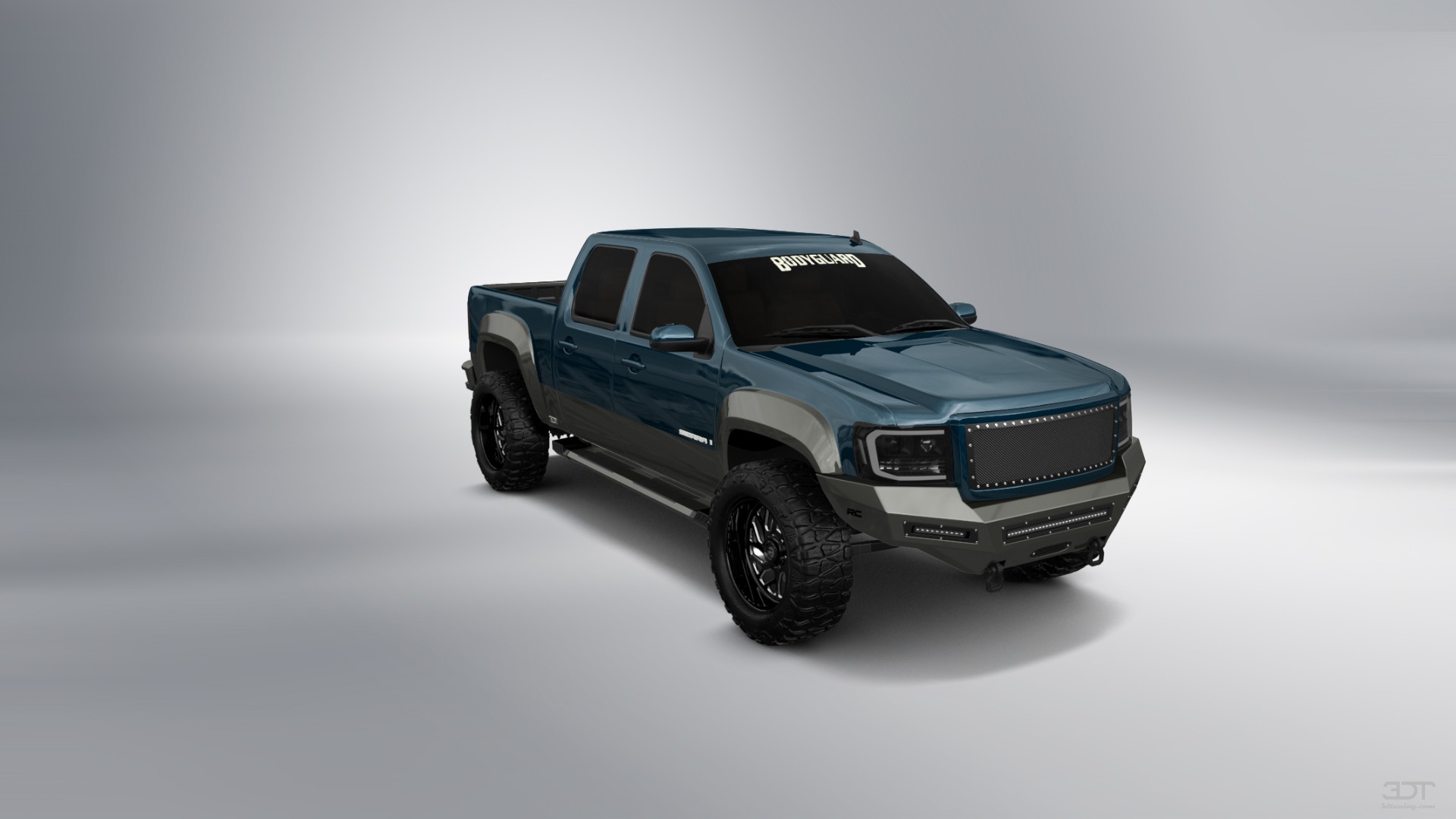 GMC Sierra 1500 Crew Cab 5.8 ft box 4 Door pickup truck 2007