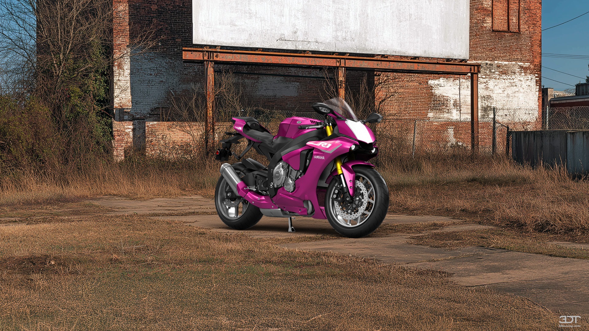 Tuning Yamaha YZF R1 Sport Bike 2015