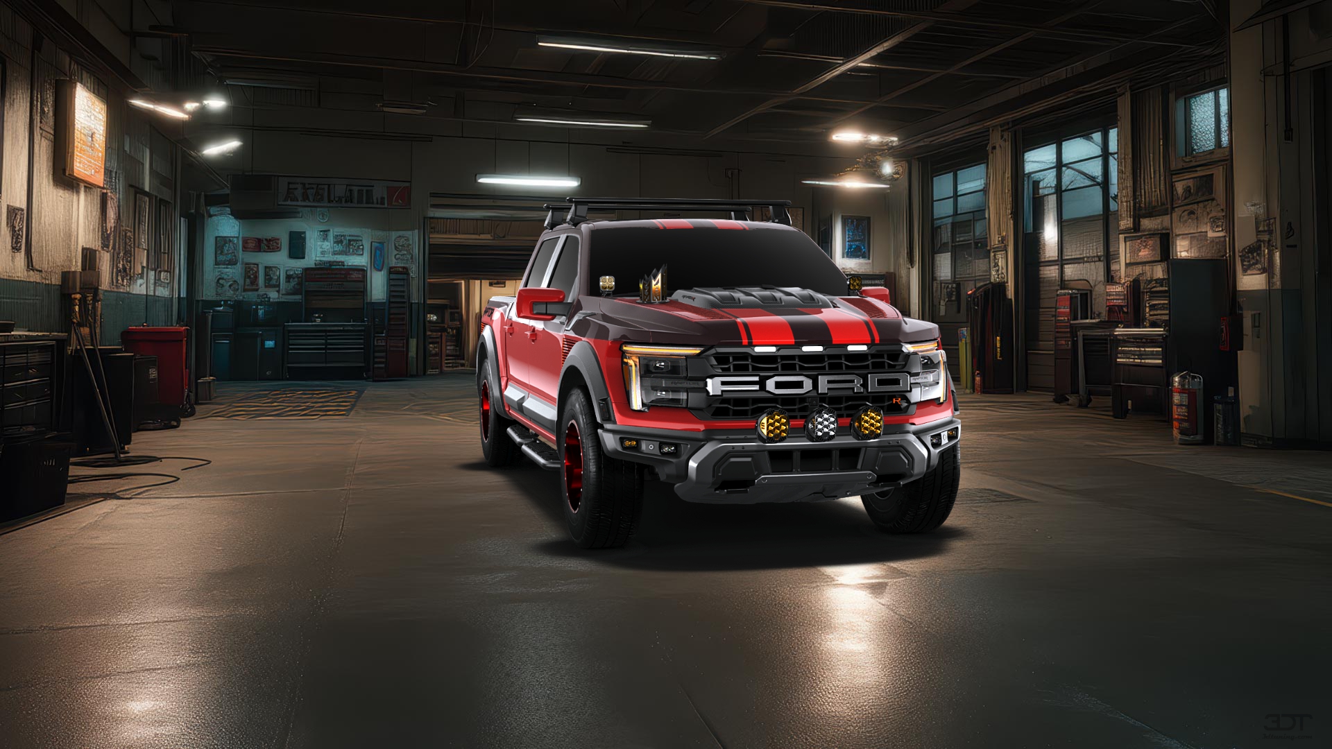 Ford F-150 Raptor 4 Door pickup truck 2024 tuning