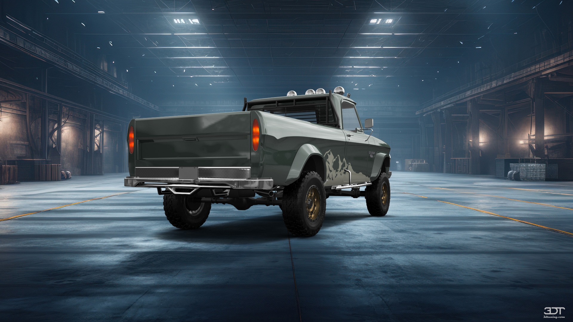 Dodge Power Wagon W200 2 Door pickup truck 1966