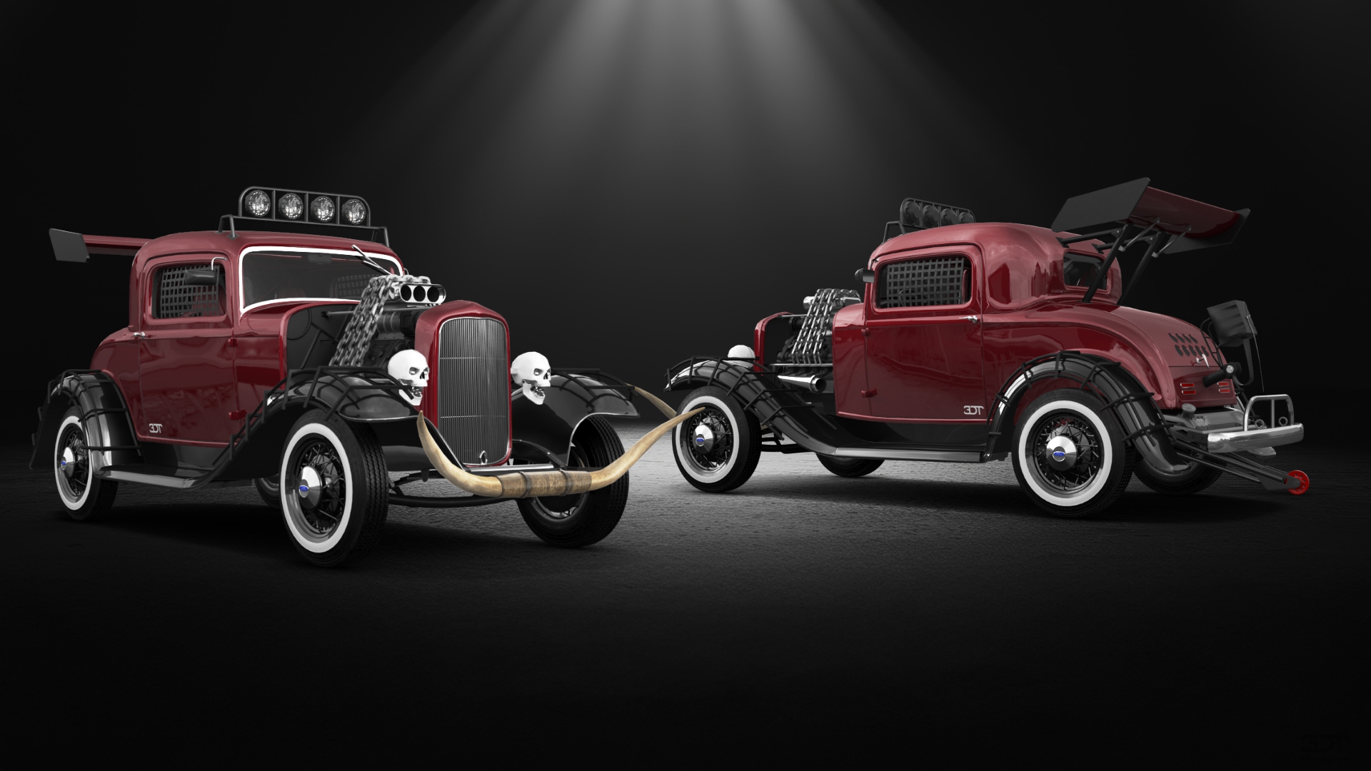 Ford Model B Deluxe 2 Door Coupe 1932
