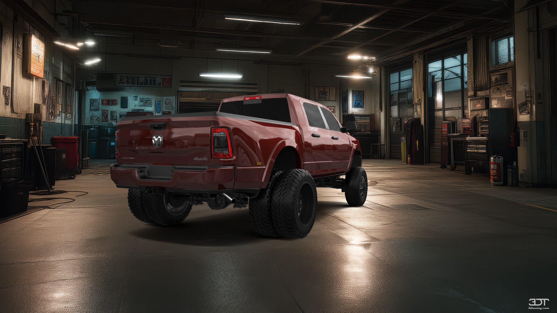 Dodge Ram 3500 4 Door pickup truck 2020 tuning