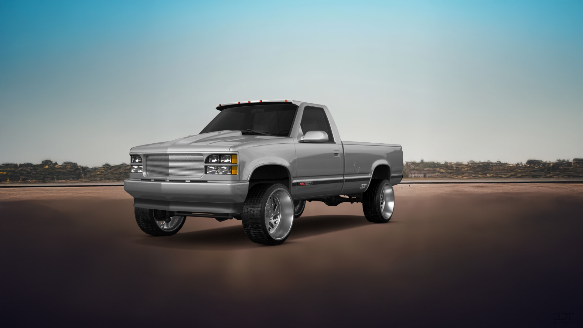 GMC Sierra 1500 2 Door pickup truck 1988 tuning