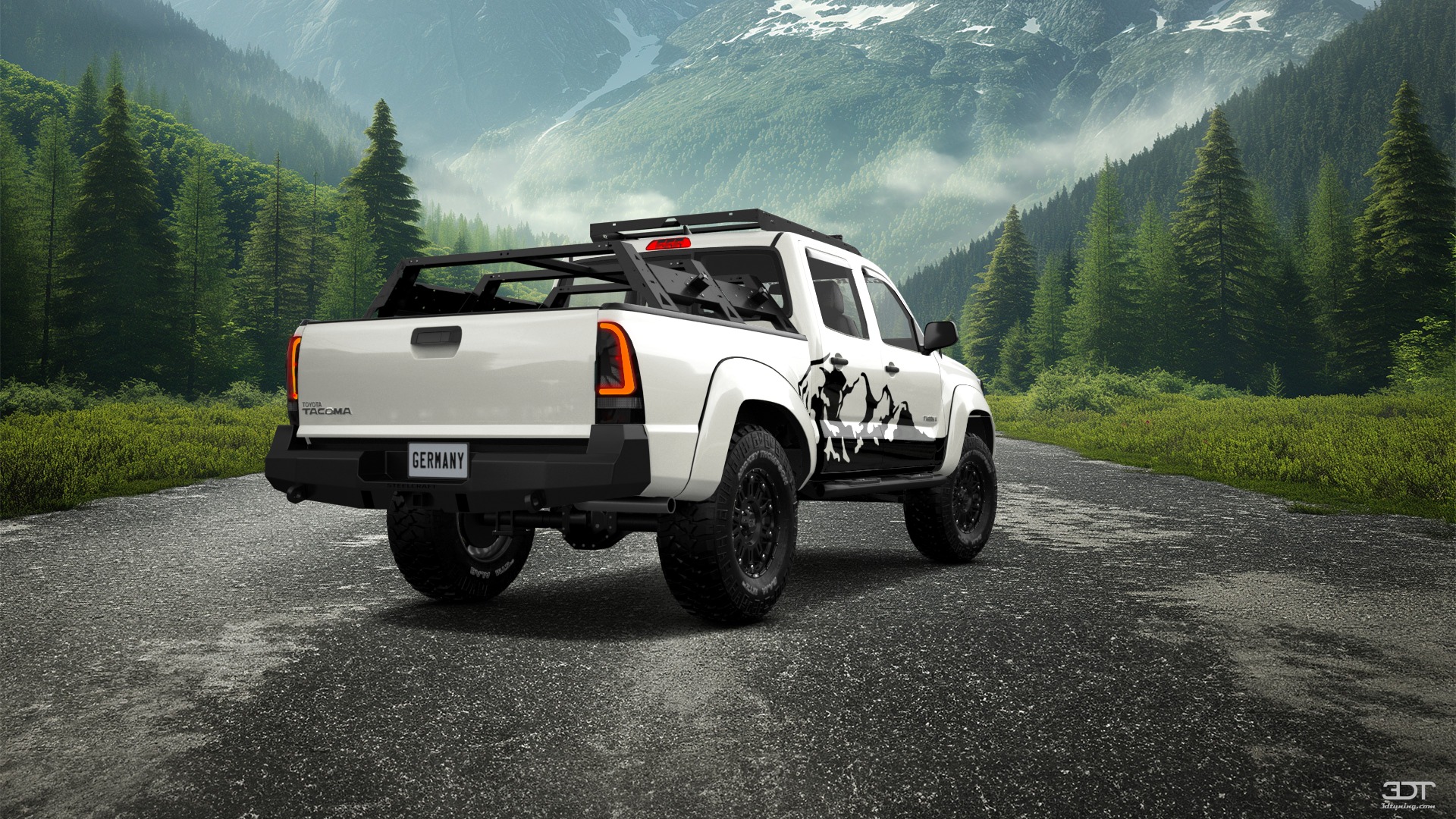 Toyota Tacoma Crew Cab 5.1 ft box 4 Door pickup truck 2012 tuning