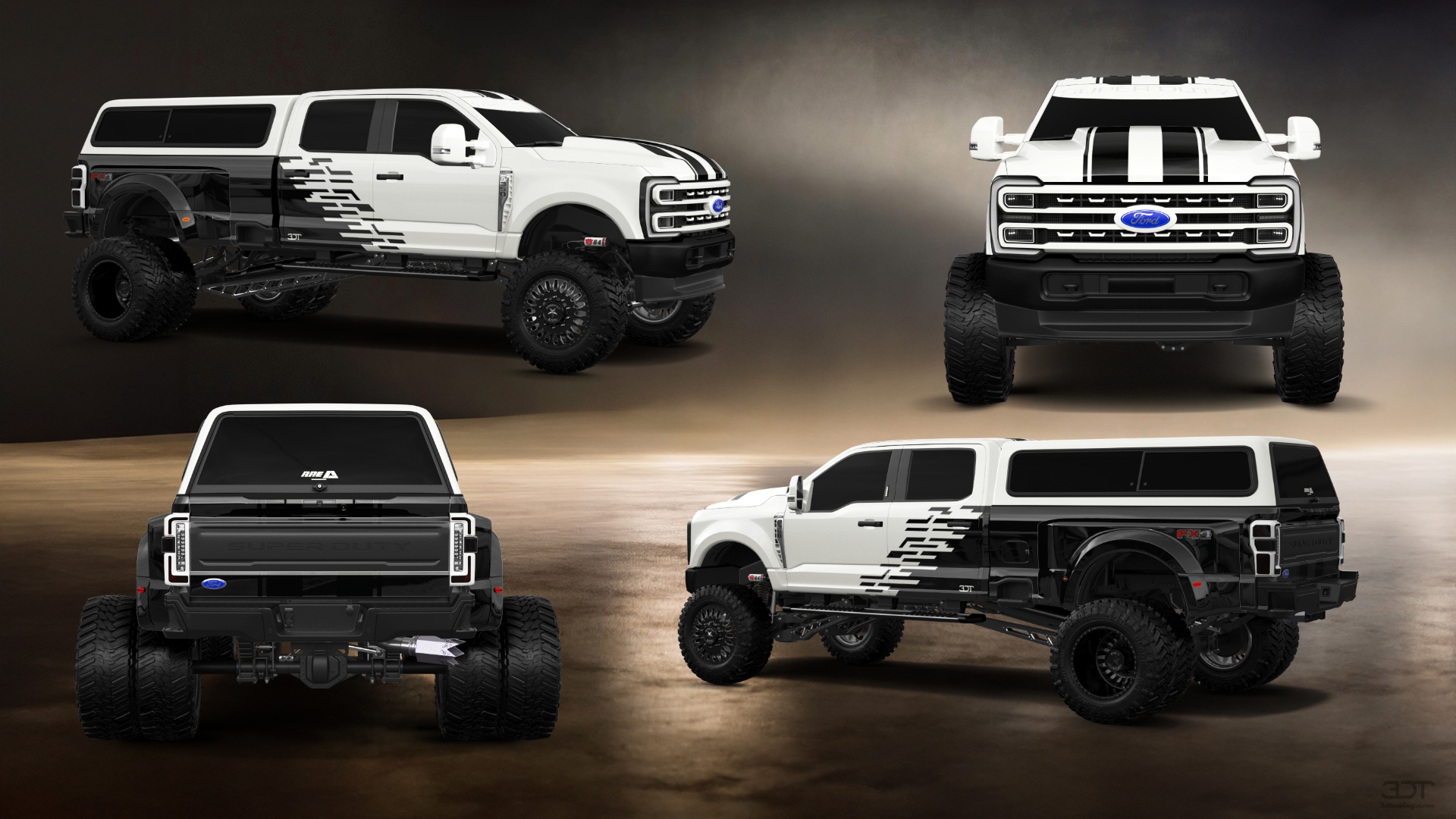 Ford F-350 DRW Crew Cab 4 Door pickup truck 2023 tuning