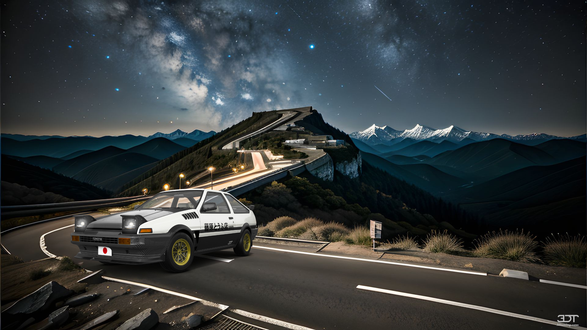 Toyota AE86 3 Door Hatchback 1985 Images