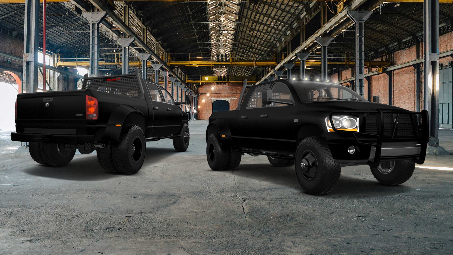 Dodge Ram 3500 Dually 4 Door pickup truck 2007 tuning