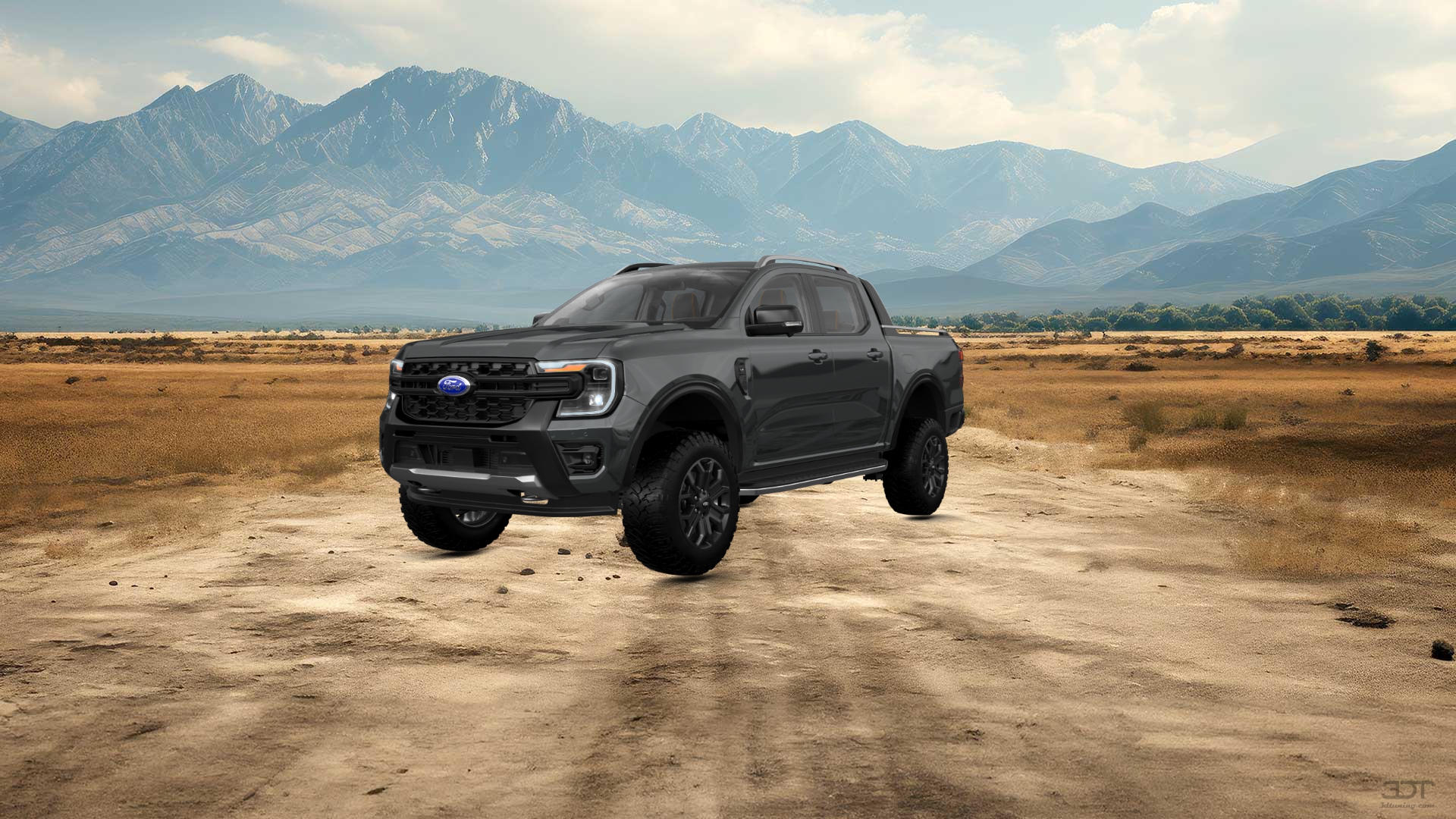 Ford Ranger 4 Door pickup truck 2022 tuning