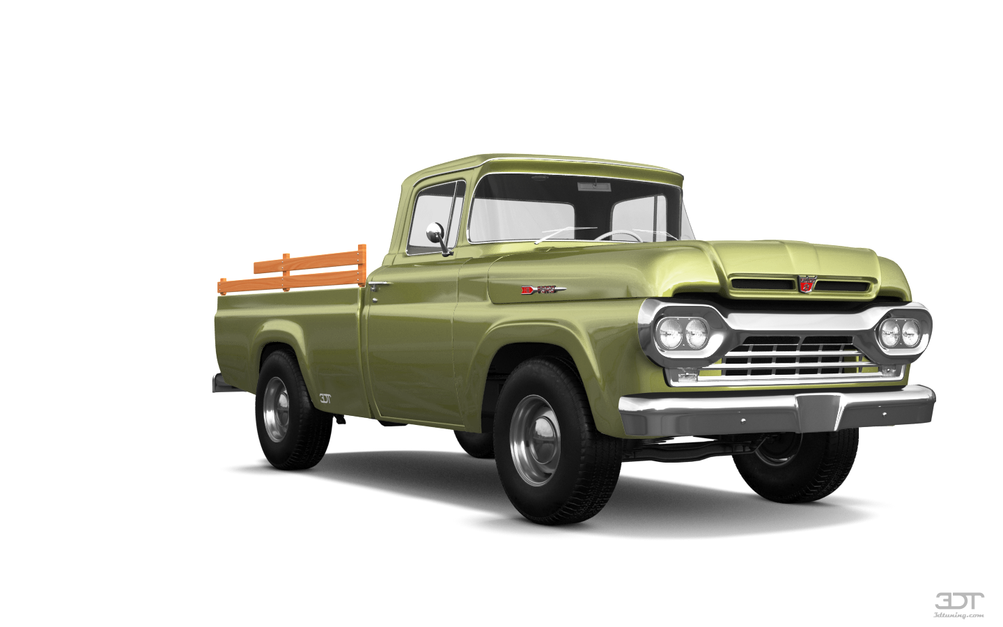 Tuning Ford F-100 2 Door pickup truck 1960