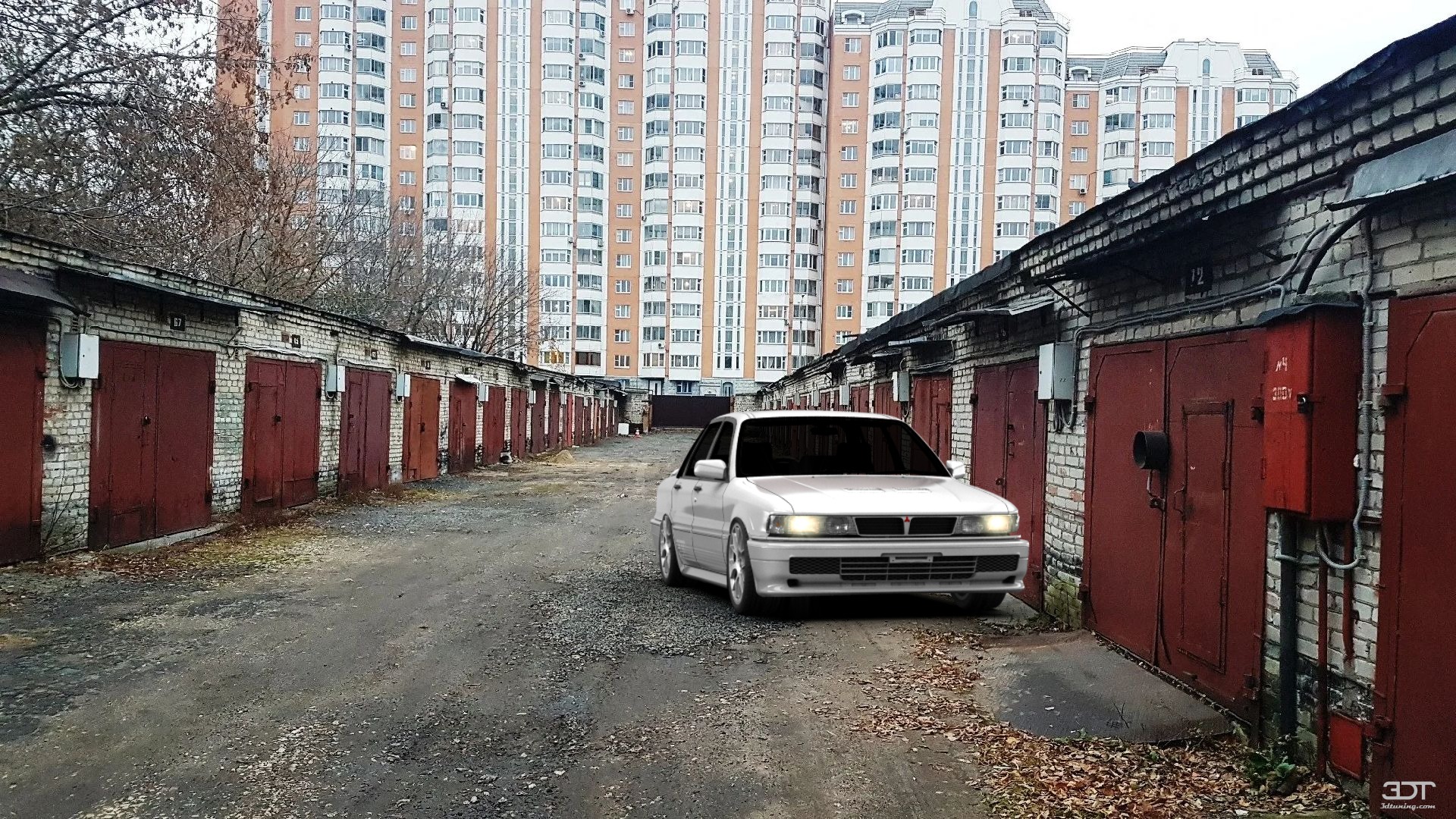 Mitsubishi Galant Sedan 1987 tuning
