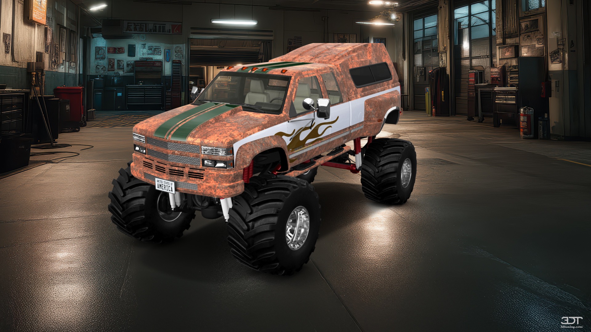 Chevrolet K3500 Extended Cab Pickup Truck 1988 tuning