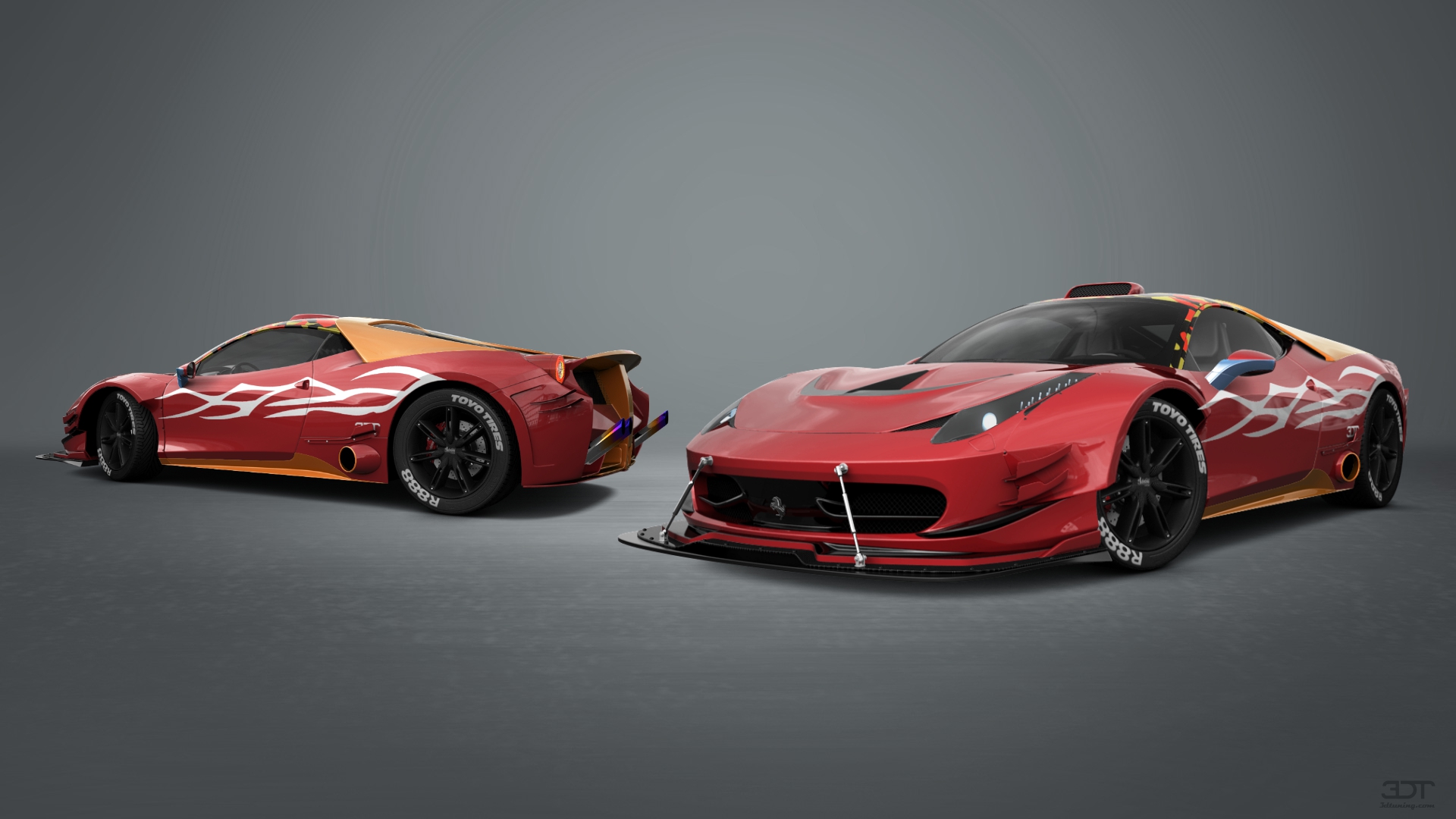 Ferrari 458 Italia 2 door spider 2010 tuning