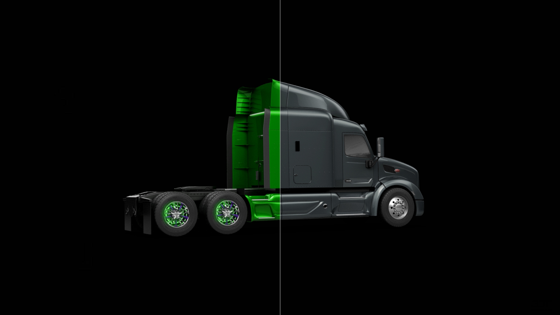 Peterbilt 579 72'' Sleeper Truck 2012