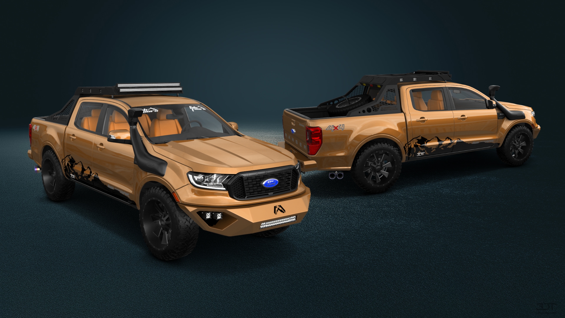 Ford Ranger 4 Door pickup truck 2019