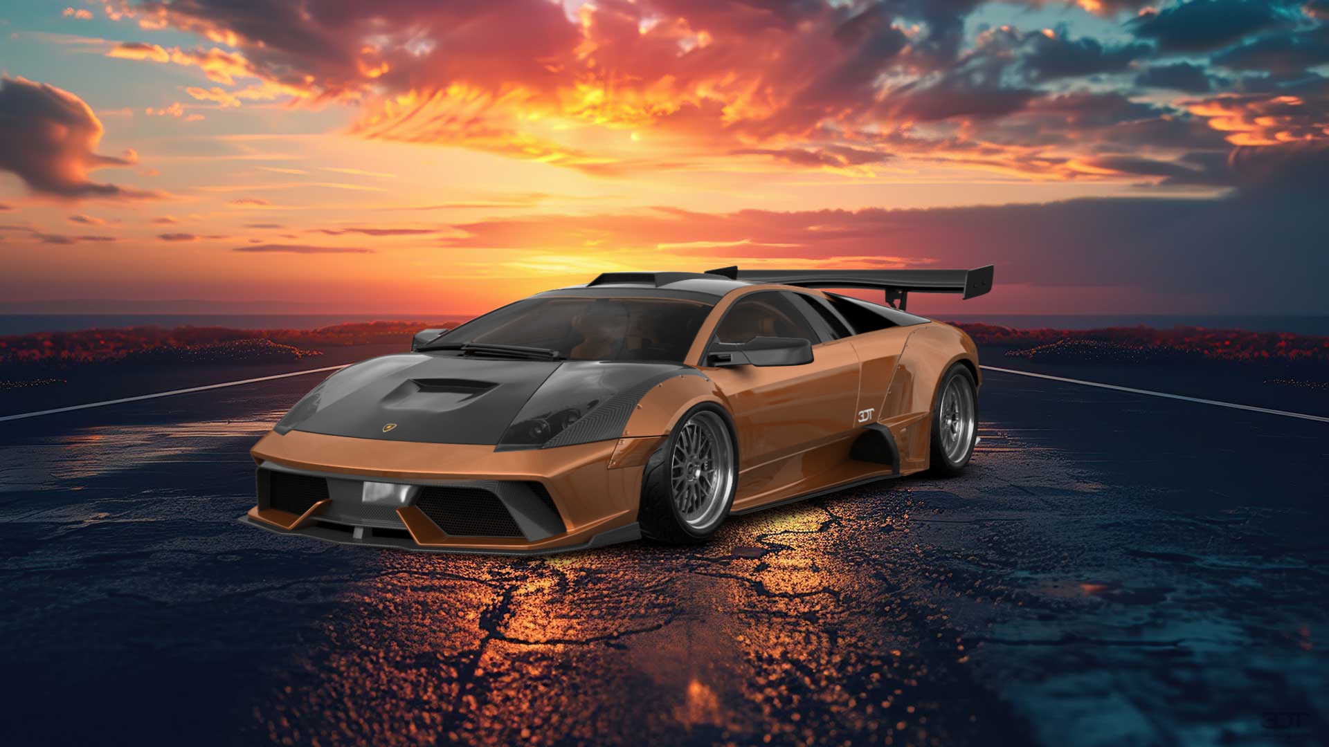 Lamborghini Murcielago 2 Door Coupe 2001 tuning