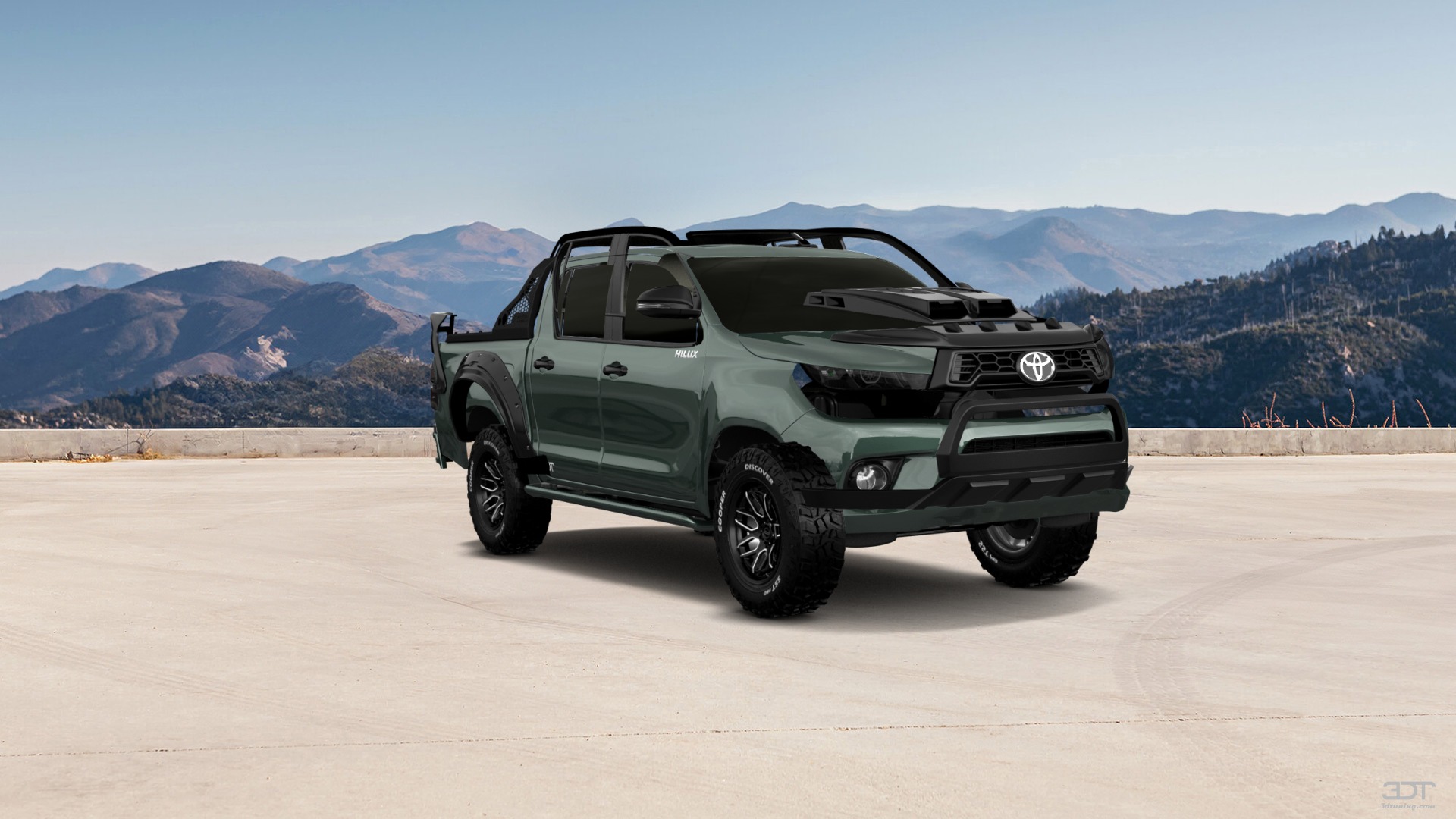 Toyota Hilux Double Cab 4 Door pickup truck 2015 tuning