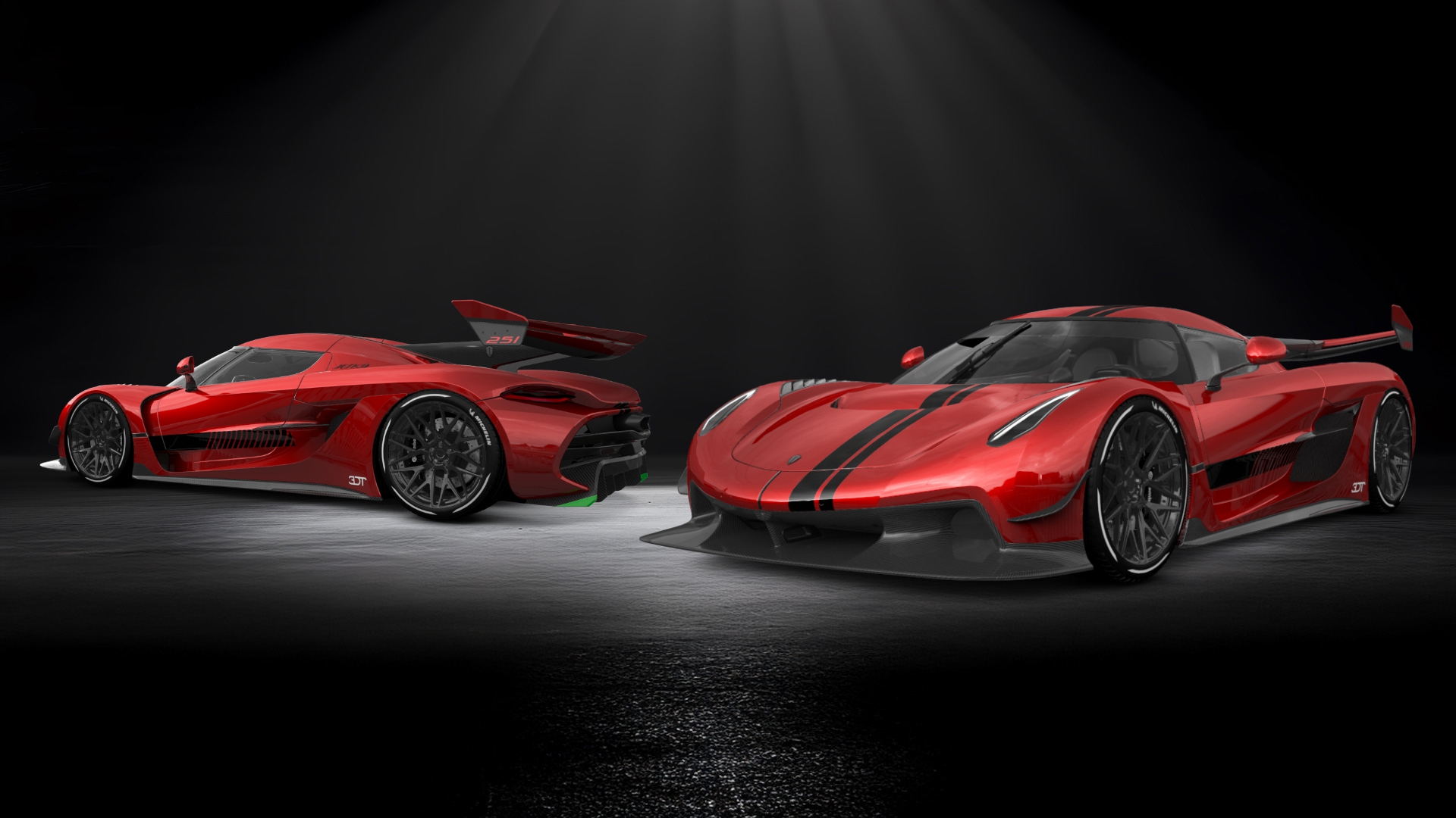 Koenigsegg Jesko 2 door targa top 2020