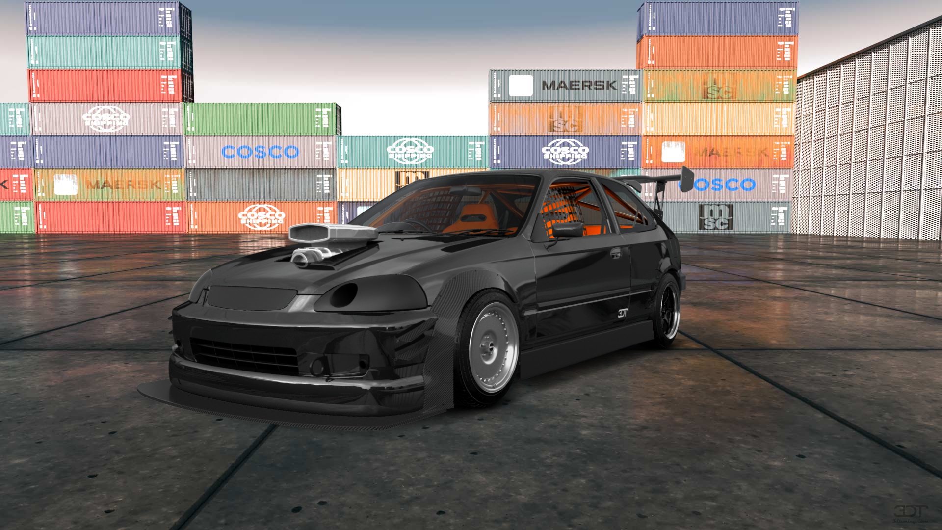 Honda Civic 3 Door Hatchback 1997 tuning