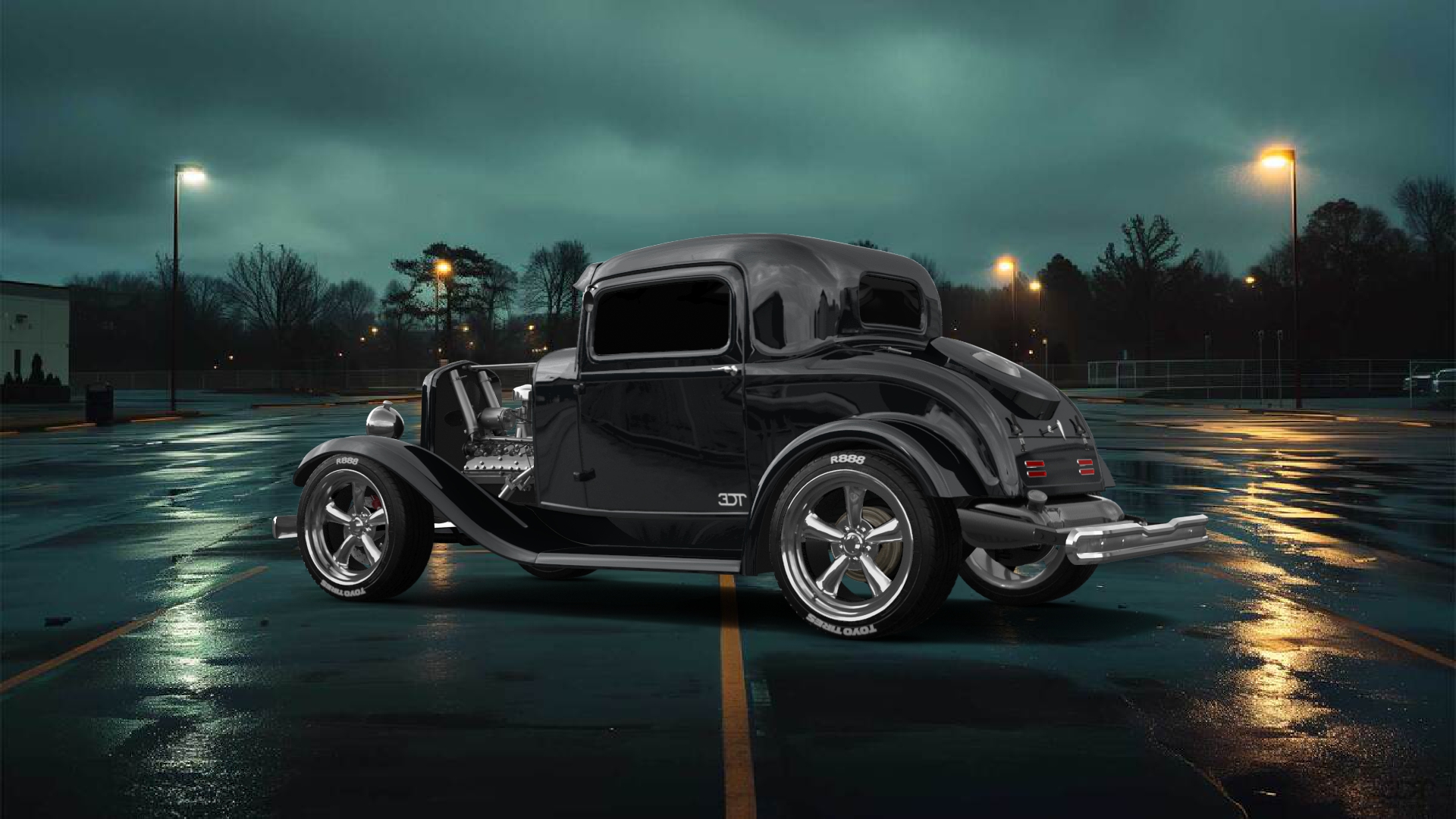 Ford Model B Deluxe 2 Door Coupe 1932 tuning