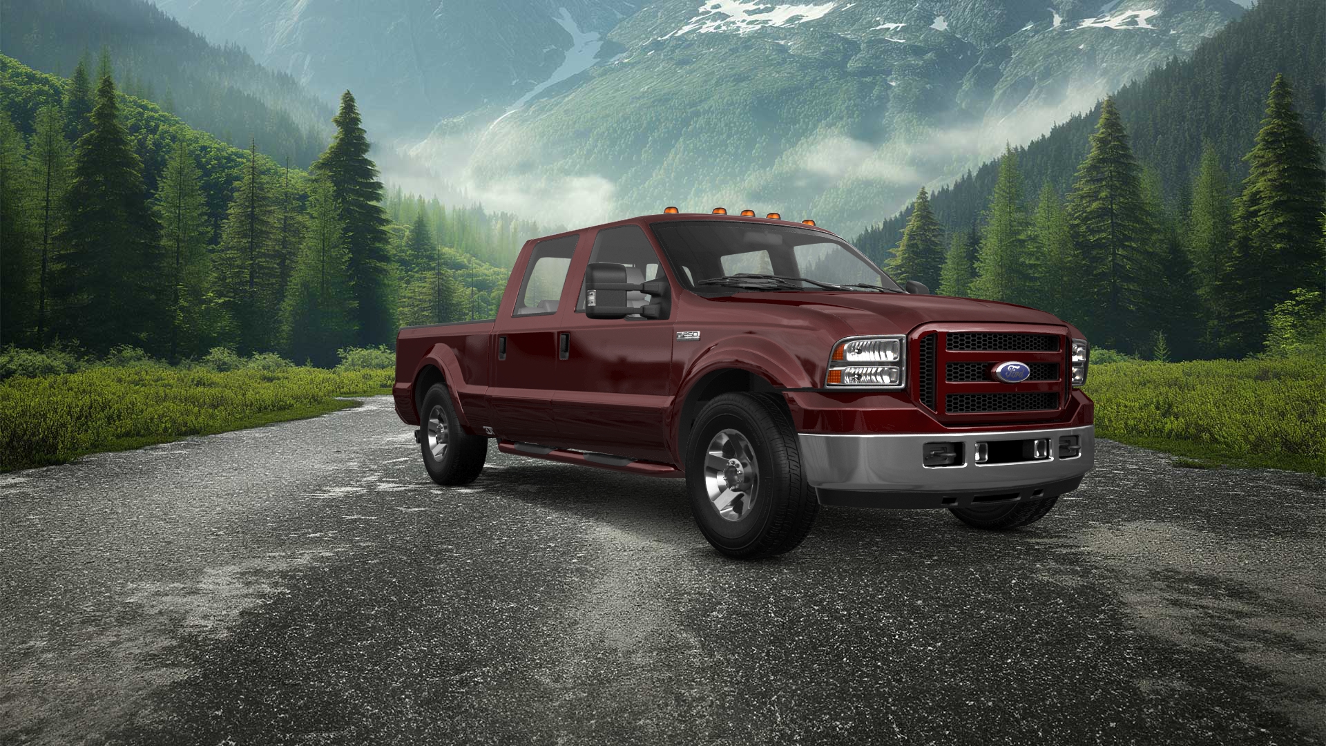 Ford F-250 Crew Cab 4 Door pickup truck 1999