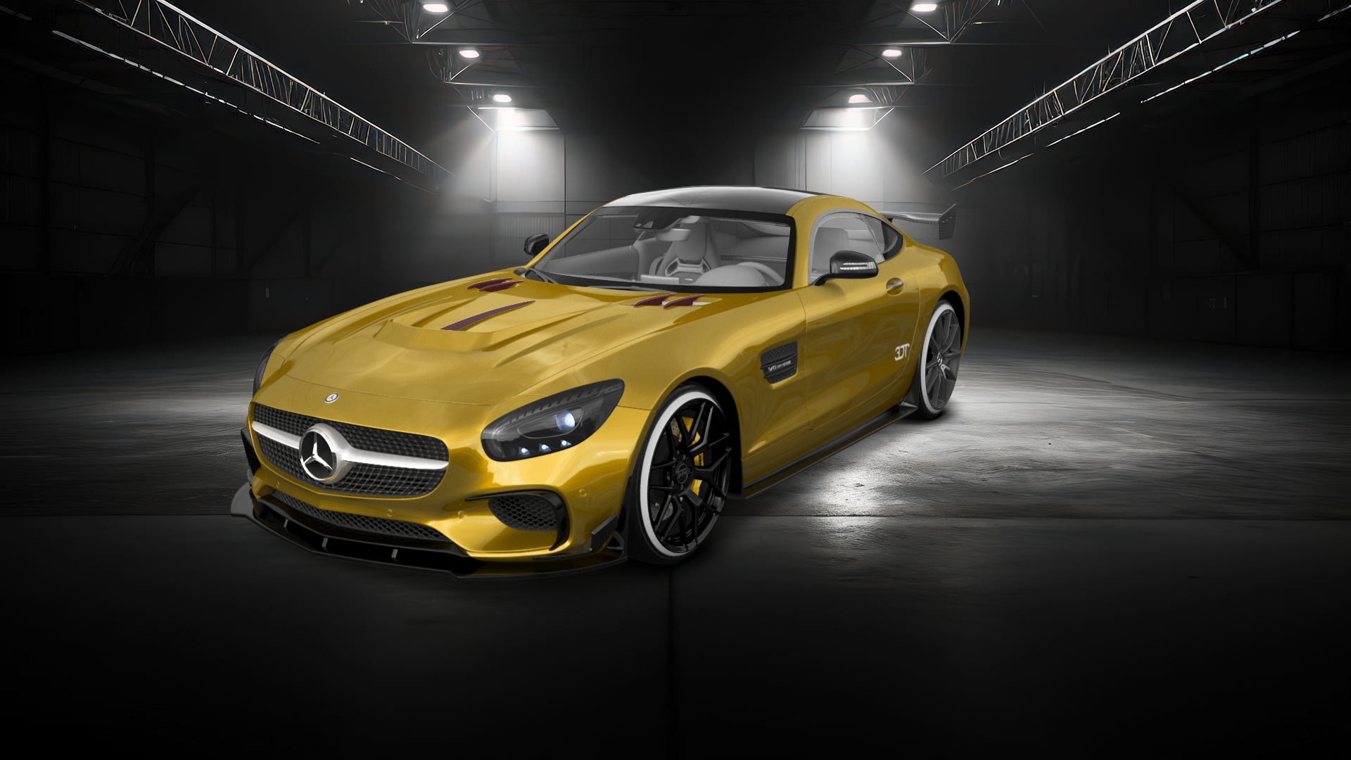 Mercedes AMG GT 2 door fastback coupe 2015 tuning