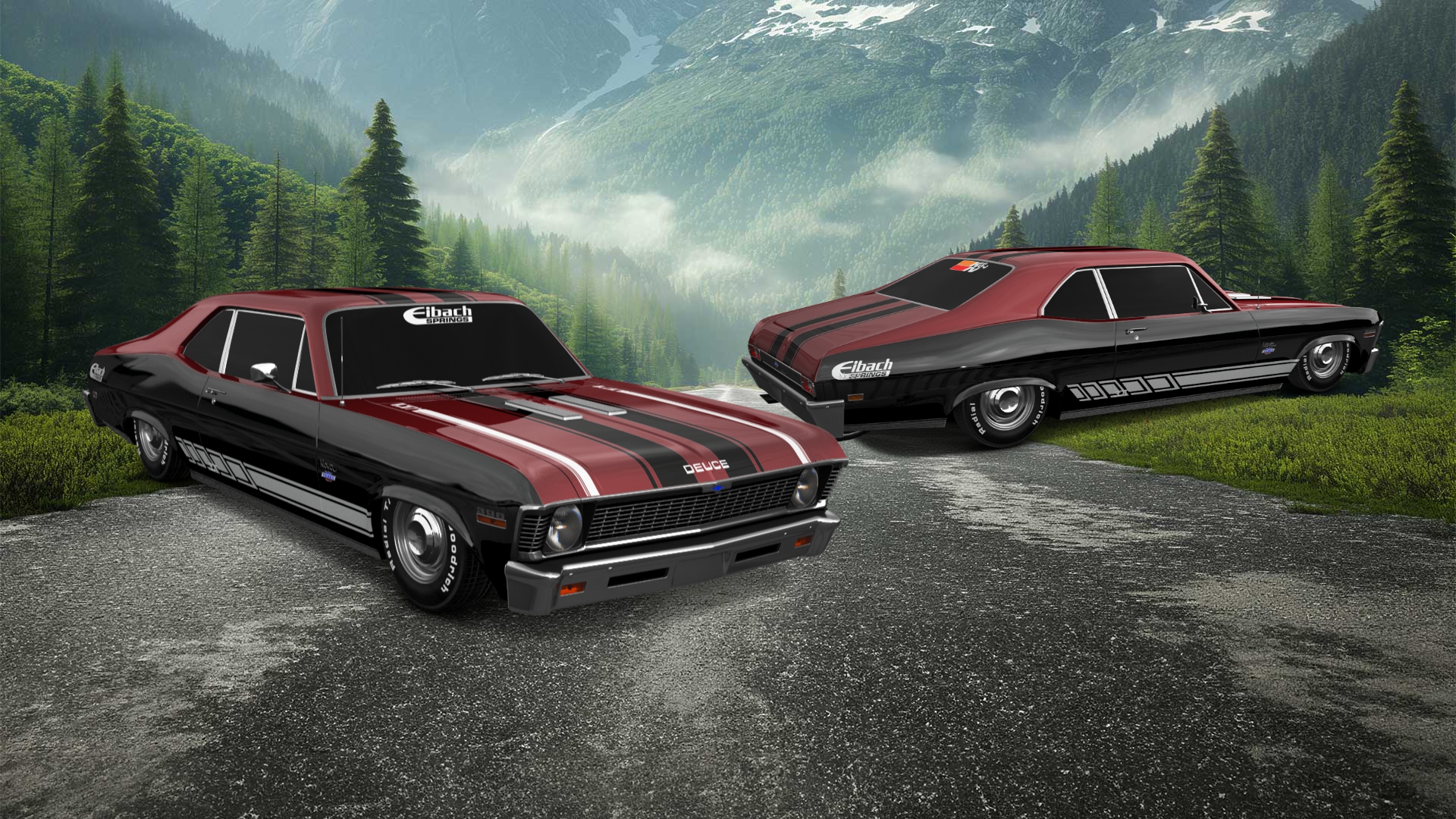 Chevrolet Chevy II Nova 2 Door Coupe 1968